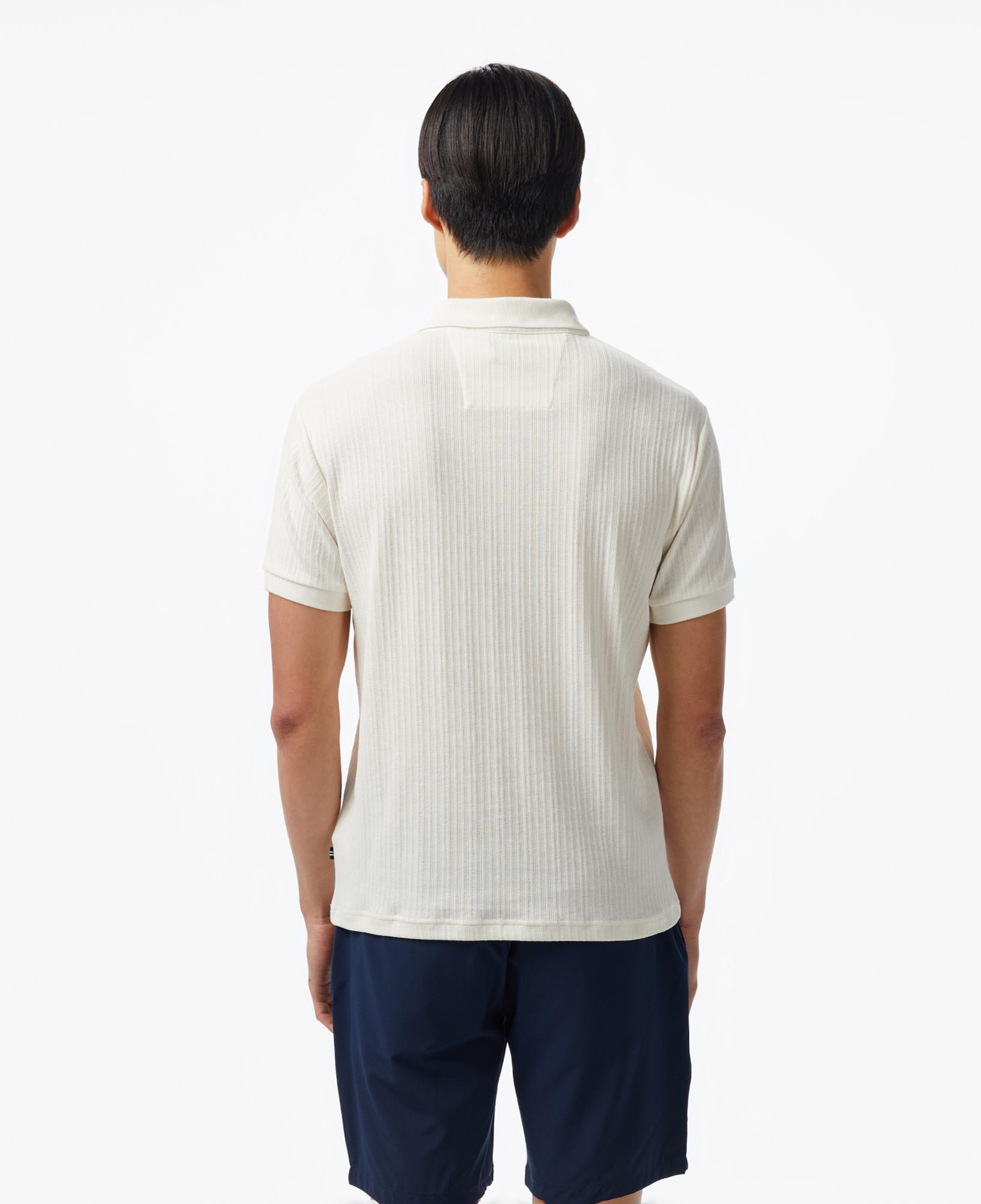 Nautica Erkek Krem Rengi Regular Fit Polo Yaka T-Shirt