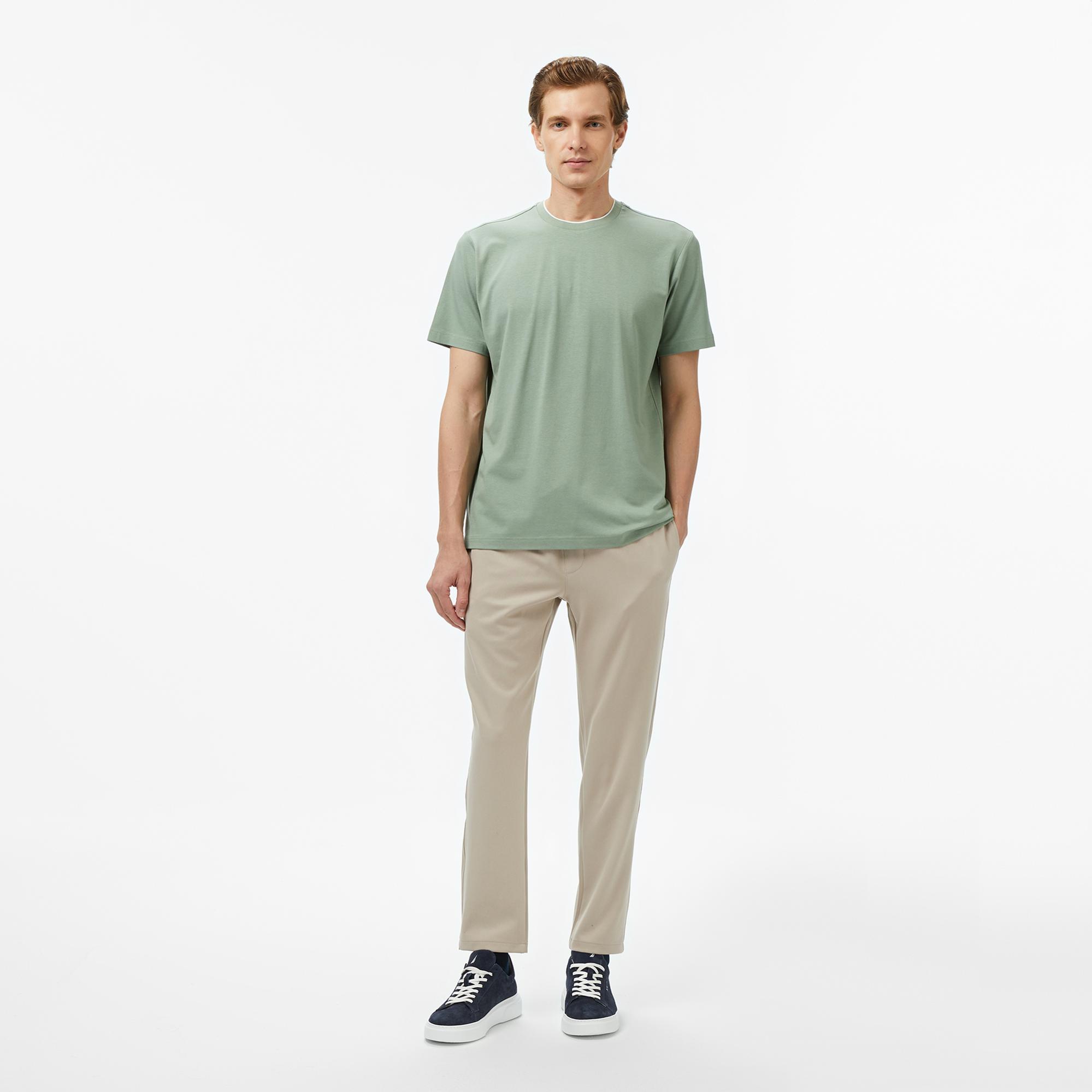 Nautica Erkek Yeşil Regular Fit T-Shirt