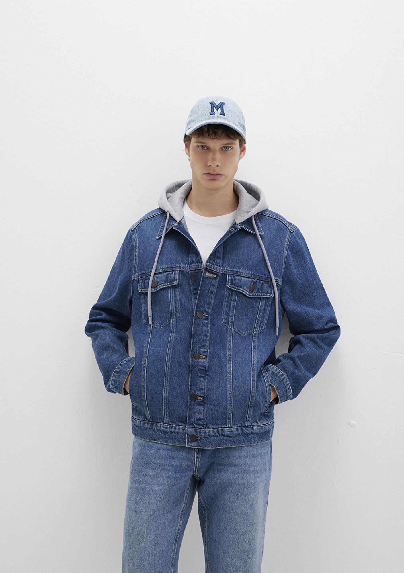 Mavi Brandon 90lar Vintage Koyu Mavi Jean Ceket 0112808-90839