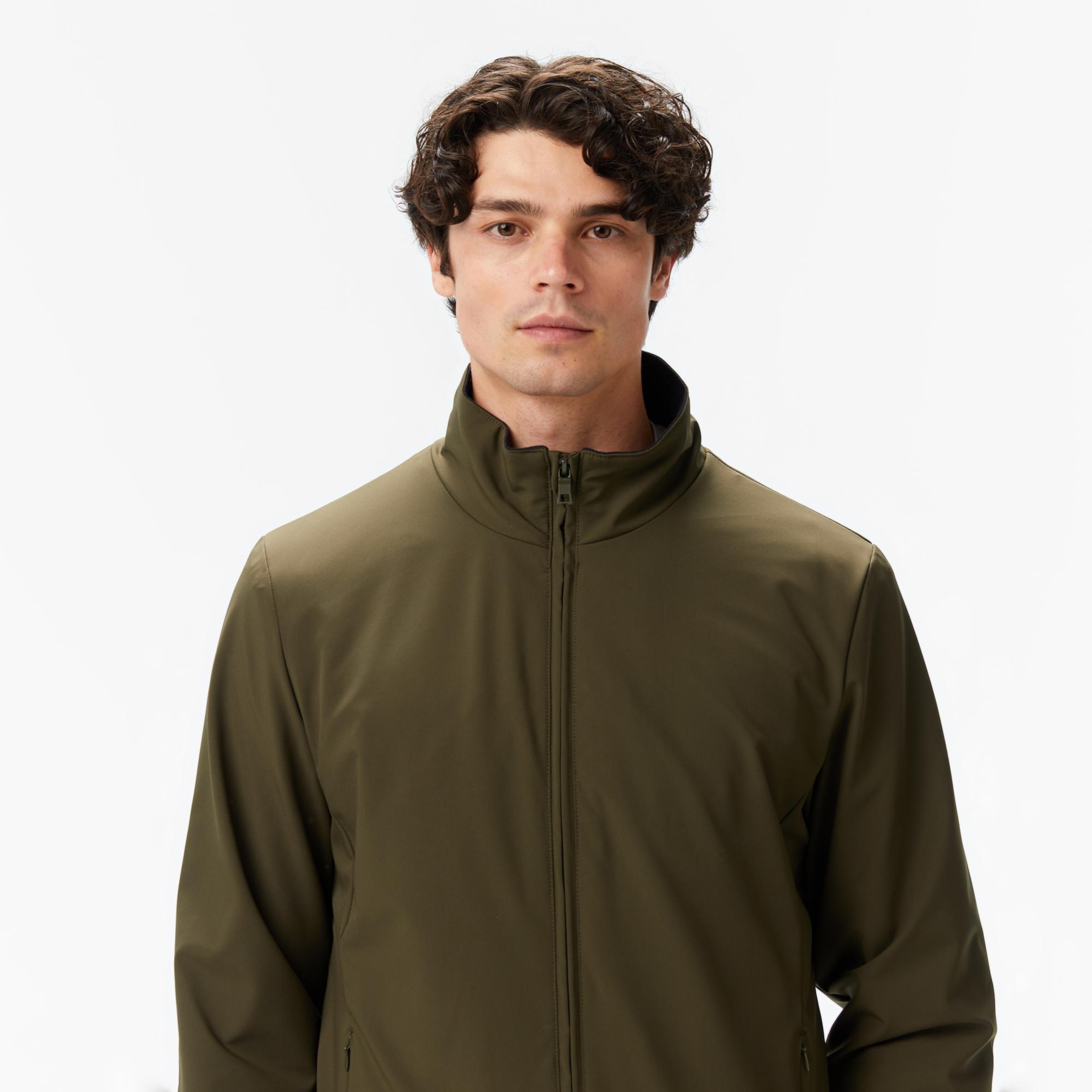 Nautica Erkek Yeşil Regular Fit Mont