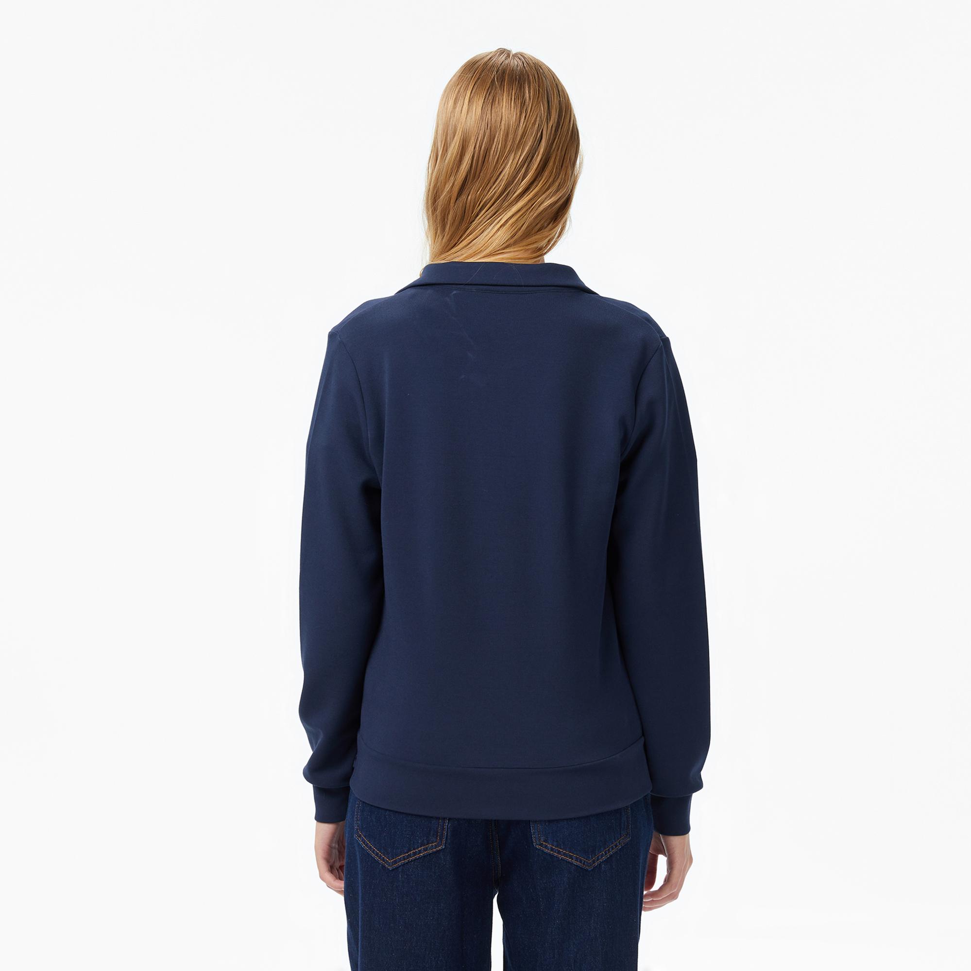 Nautica Kadın Lacivert Regular Fit Sweatshirt