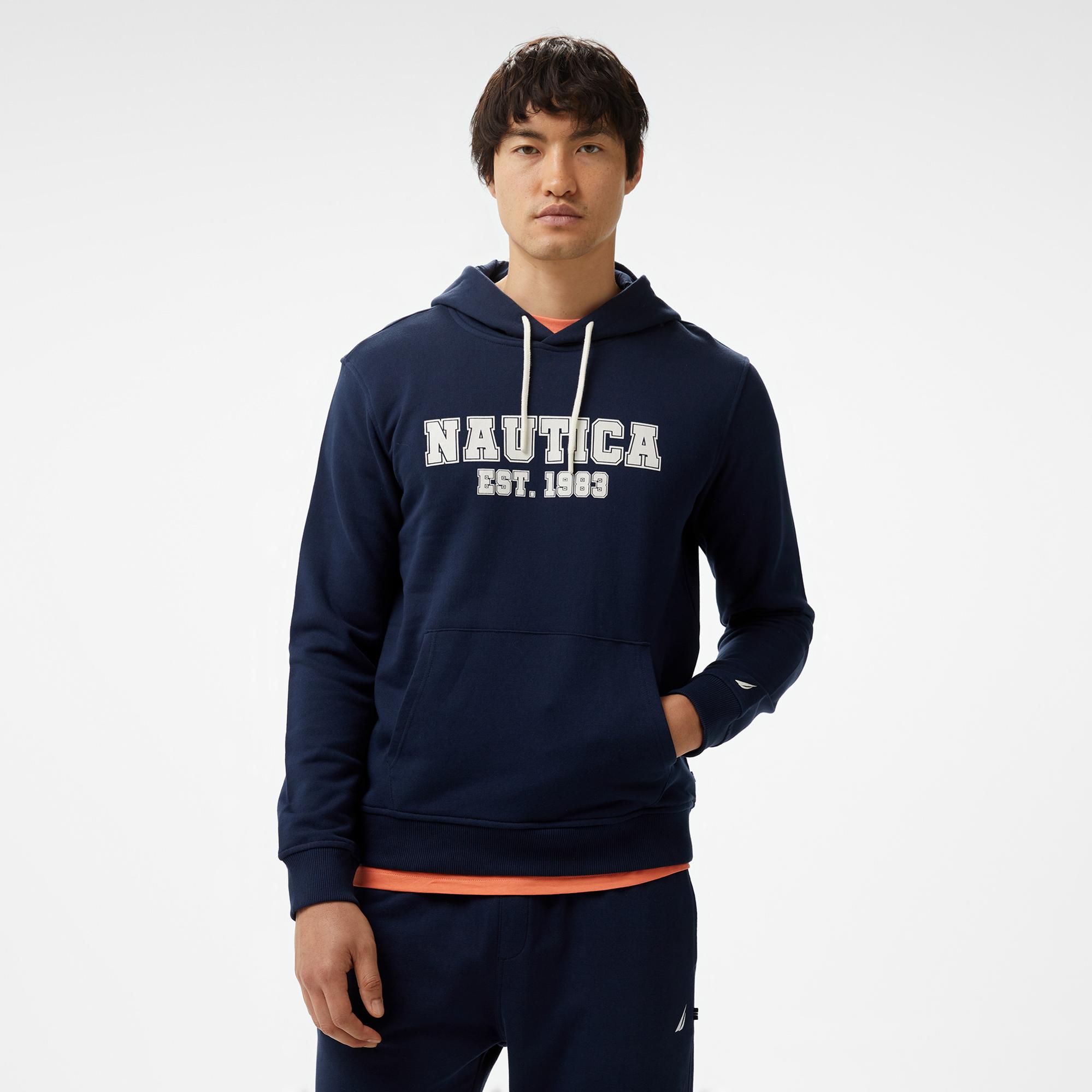 Nautica Erkek Lacivert Standart Fit Sweatshirt