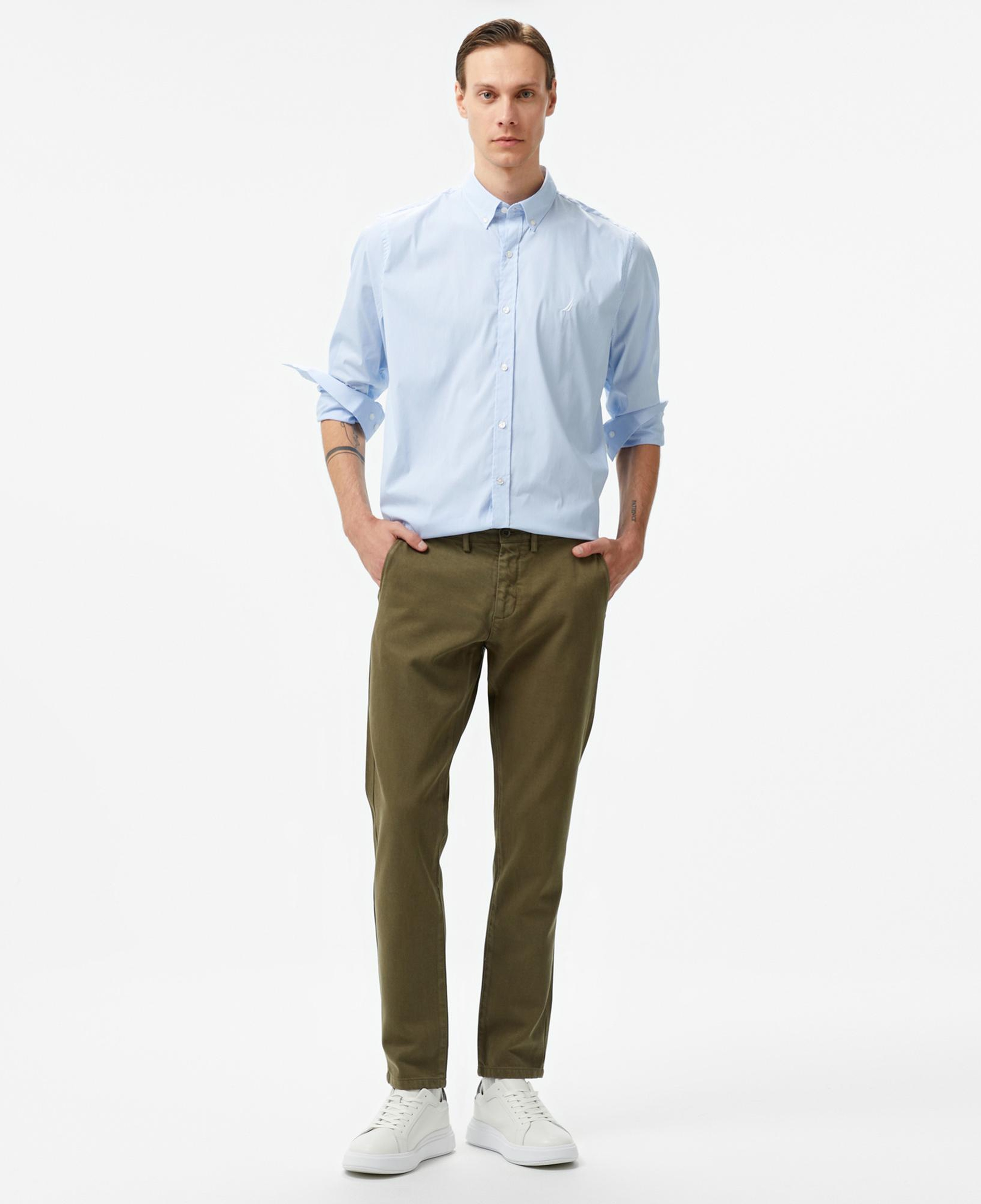 Nautica Erkek Mavi Gömlek