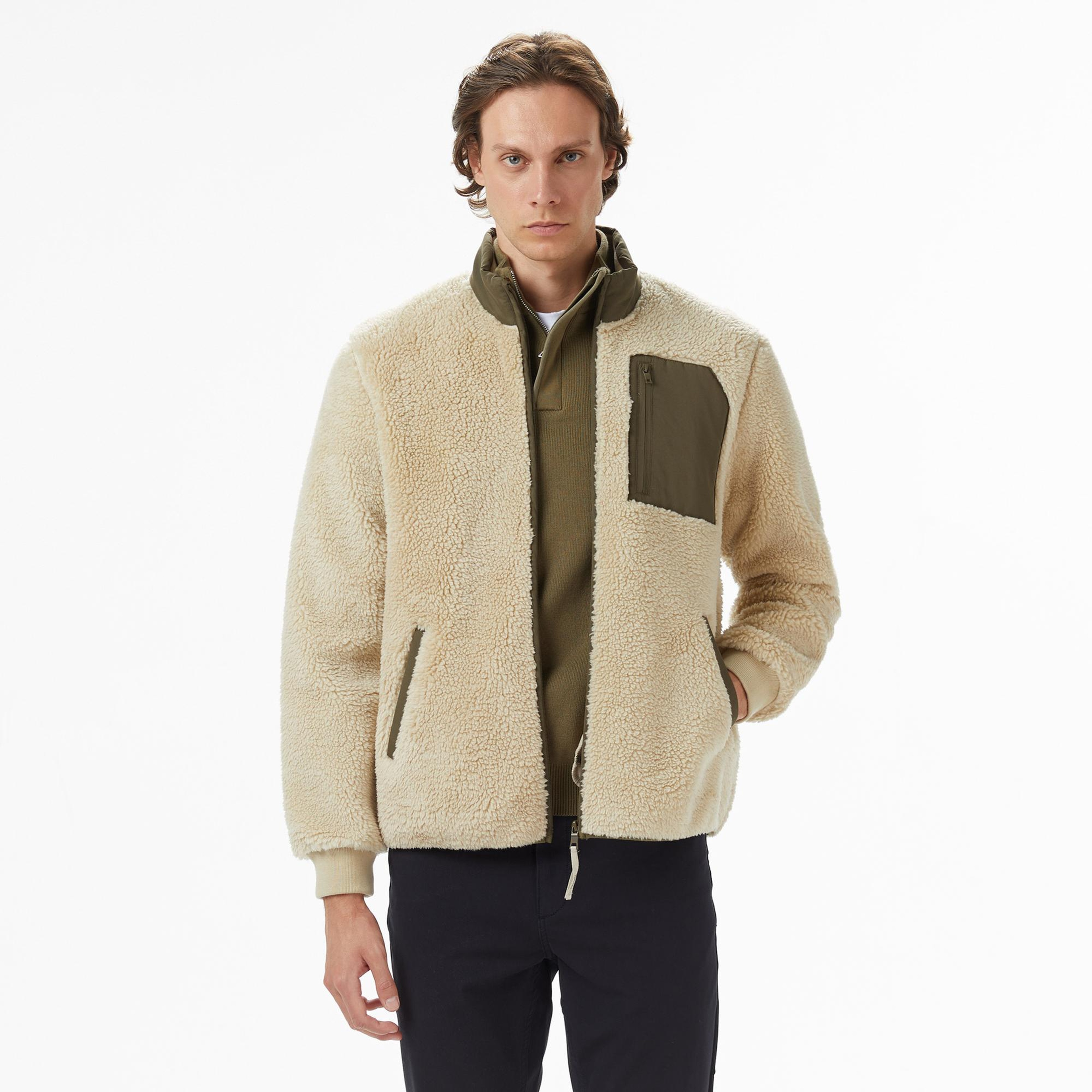 Nautica Erkek Bej Regular Fit Mont