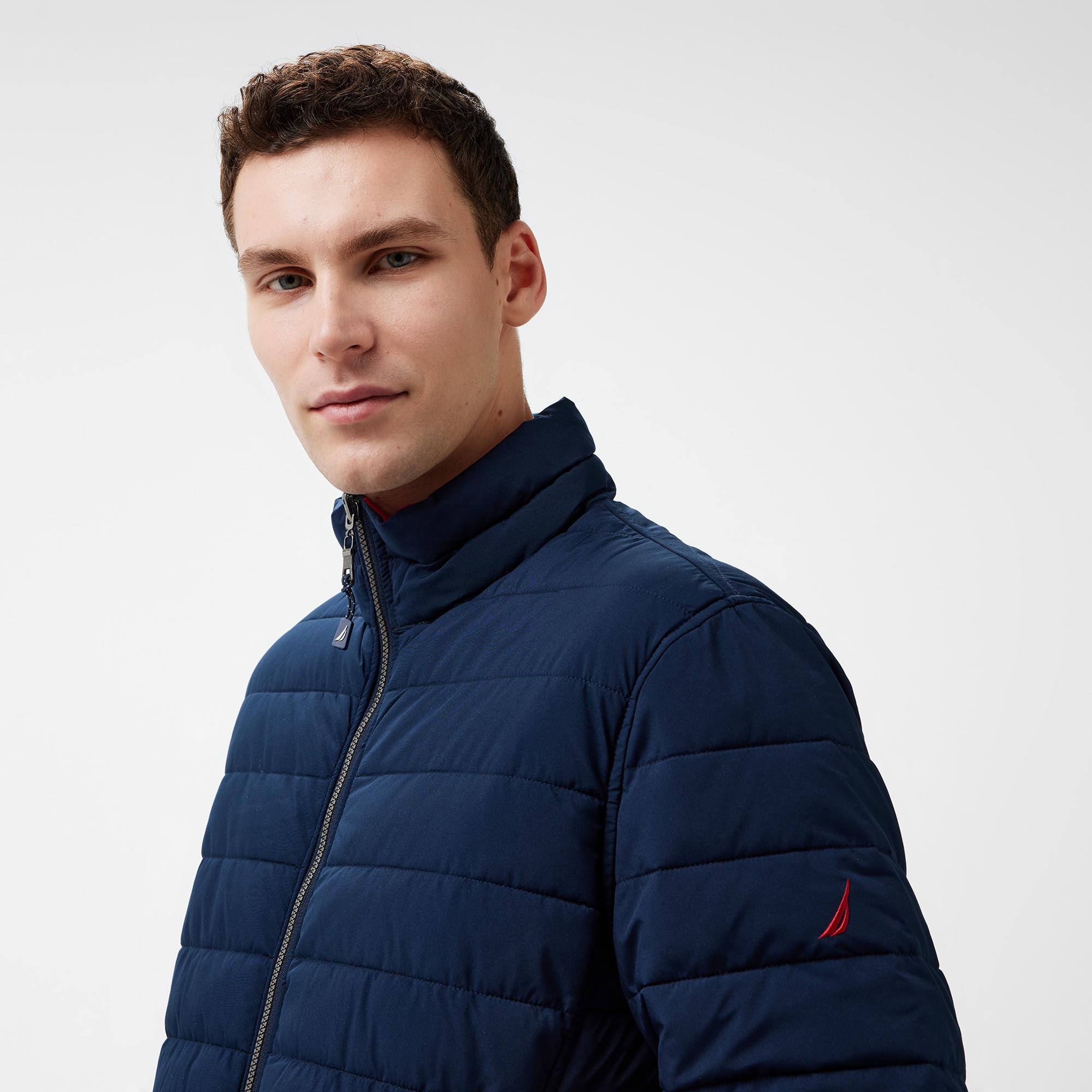 Nautica Erkek Lacivert Çift Taraflı Mont