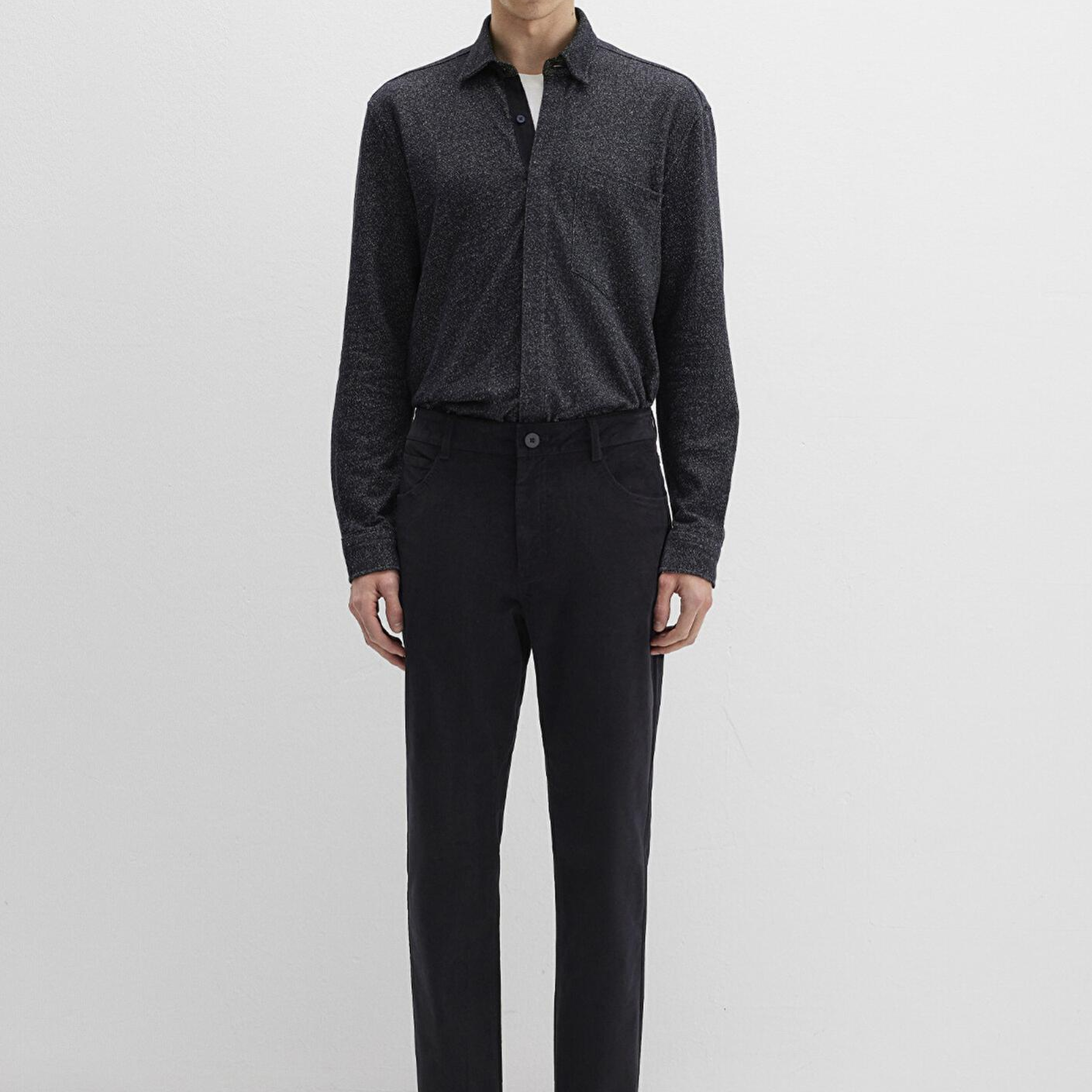 Mavi Siyah Kadife Pantolon 0010509-900