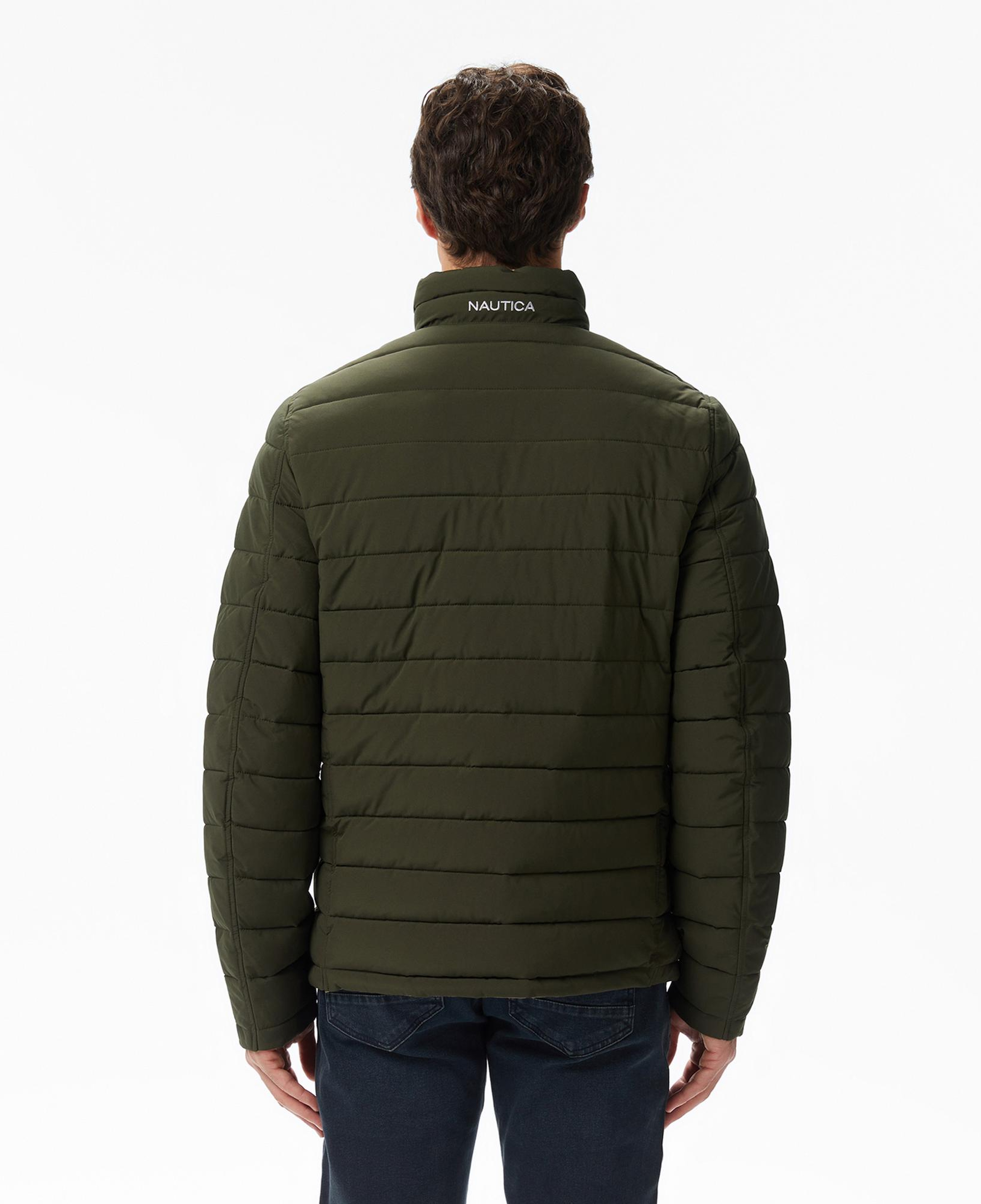 Nautica Erkek Yeşil Regular Fit Çift Taraflı Mont