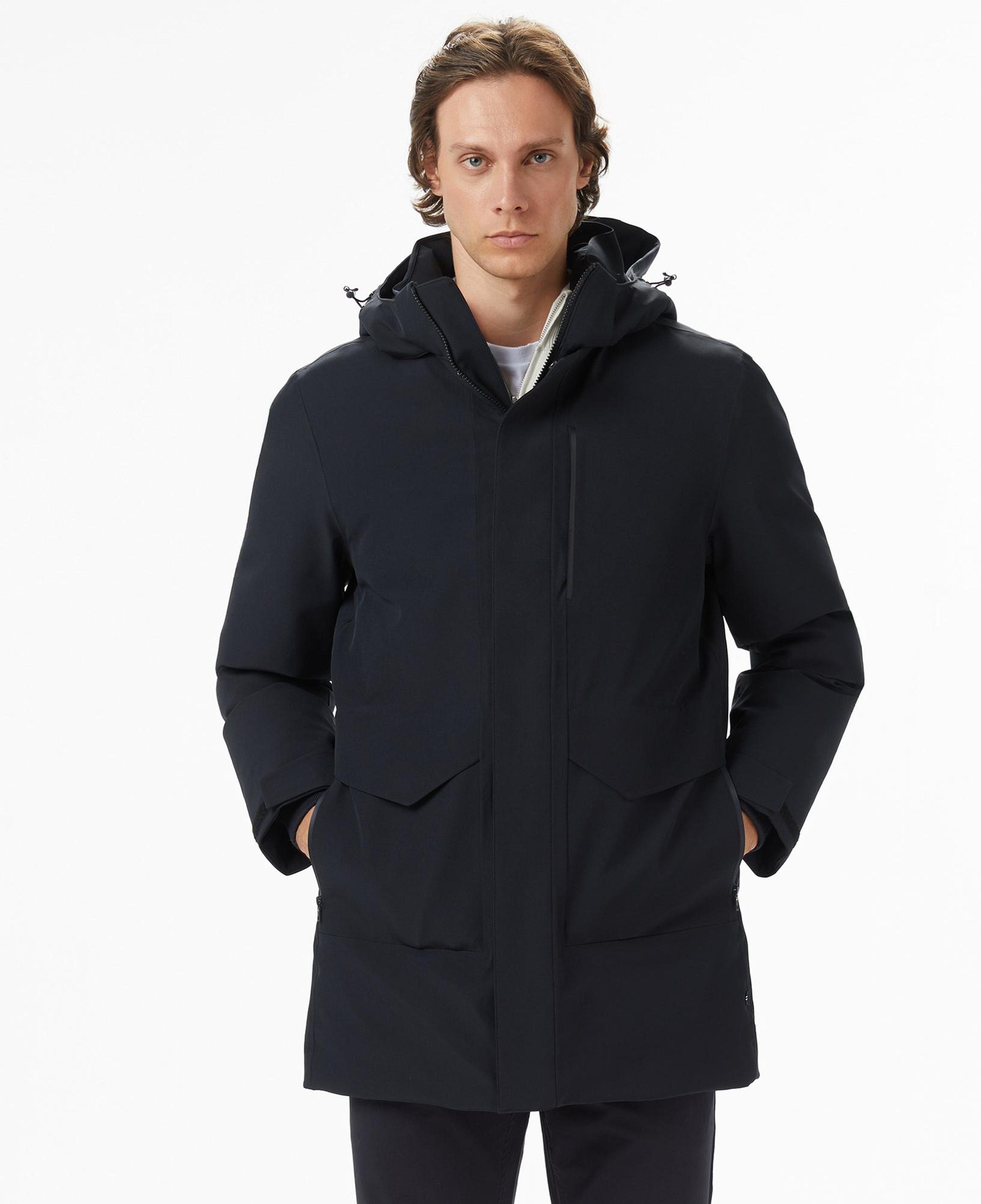 Nautica Erkek Siyah Regular Fit Mont