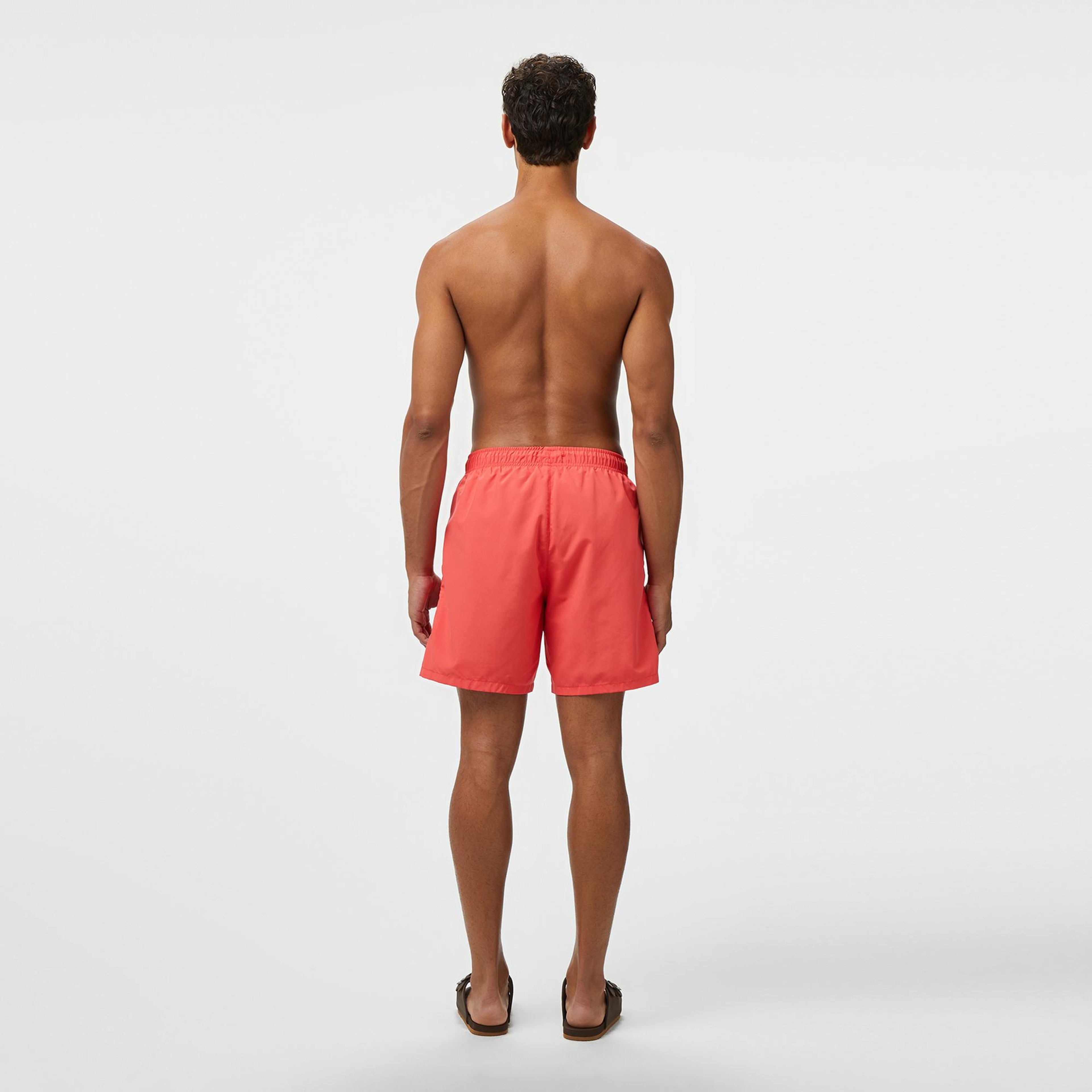 Nautica Erkek Kırmızı Regular Fit Suda Renk Değiştiren Deniz Şortu