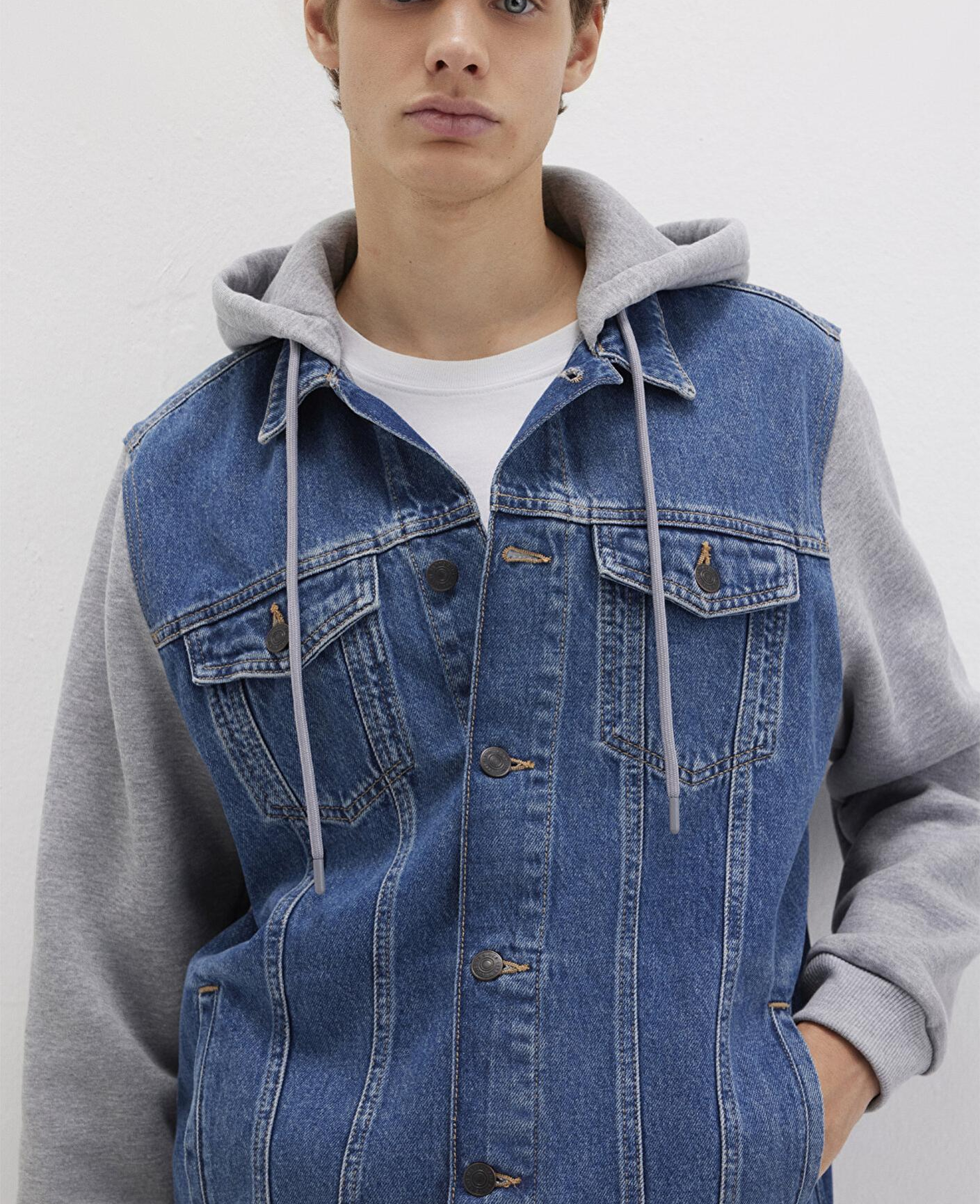 Mavi Lenny 90lar Vintage Indigo Mavi Jean Ceket 0112735-90399