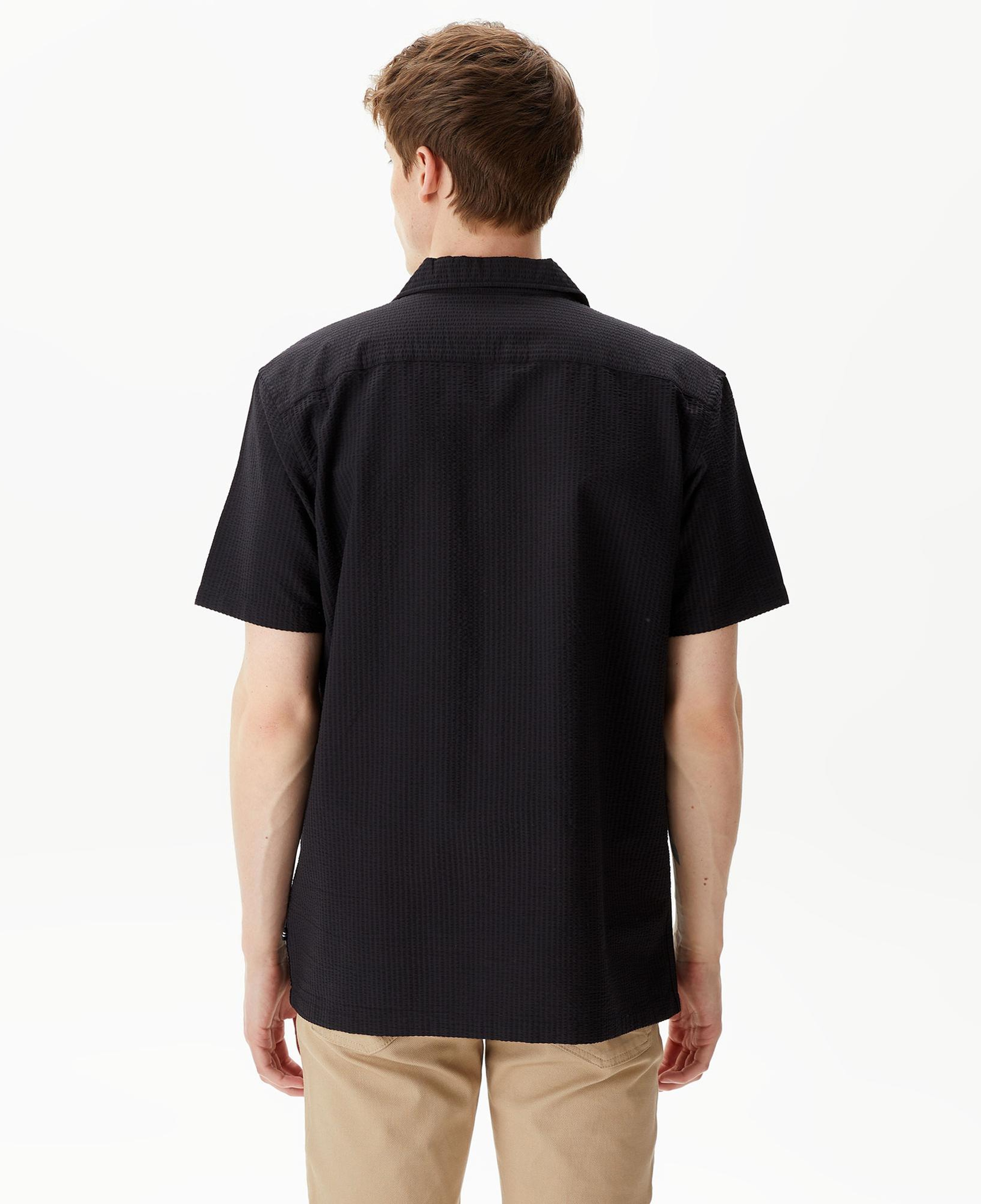 Nautica Erkek Siyah Classic Fit Kısa Kollu Gömlek