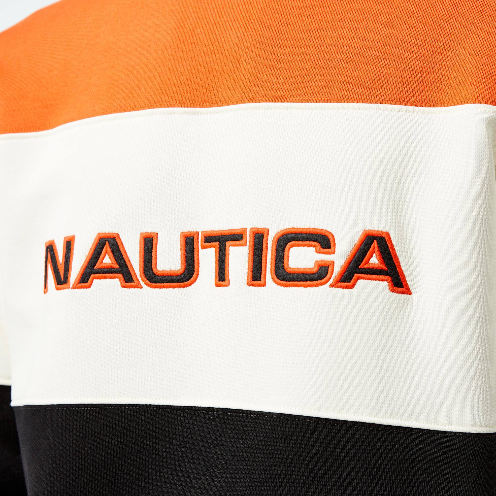 Nautica Erkek Turuncu Regular Fit Sweatshirt
