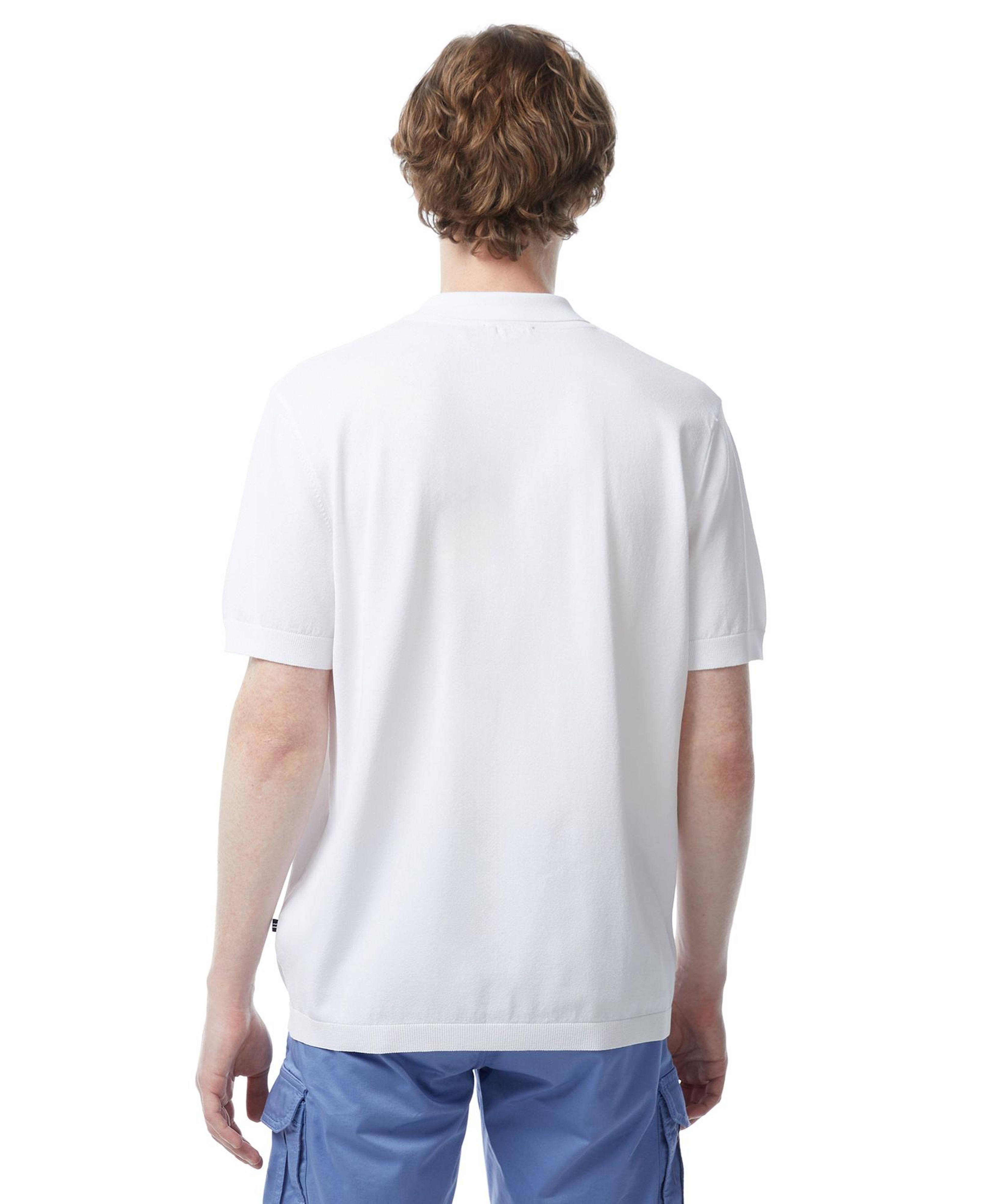 Nautica Erkek Beyaz Classic Fit Kısa Kollu Triko