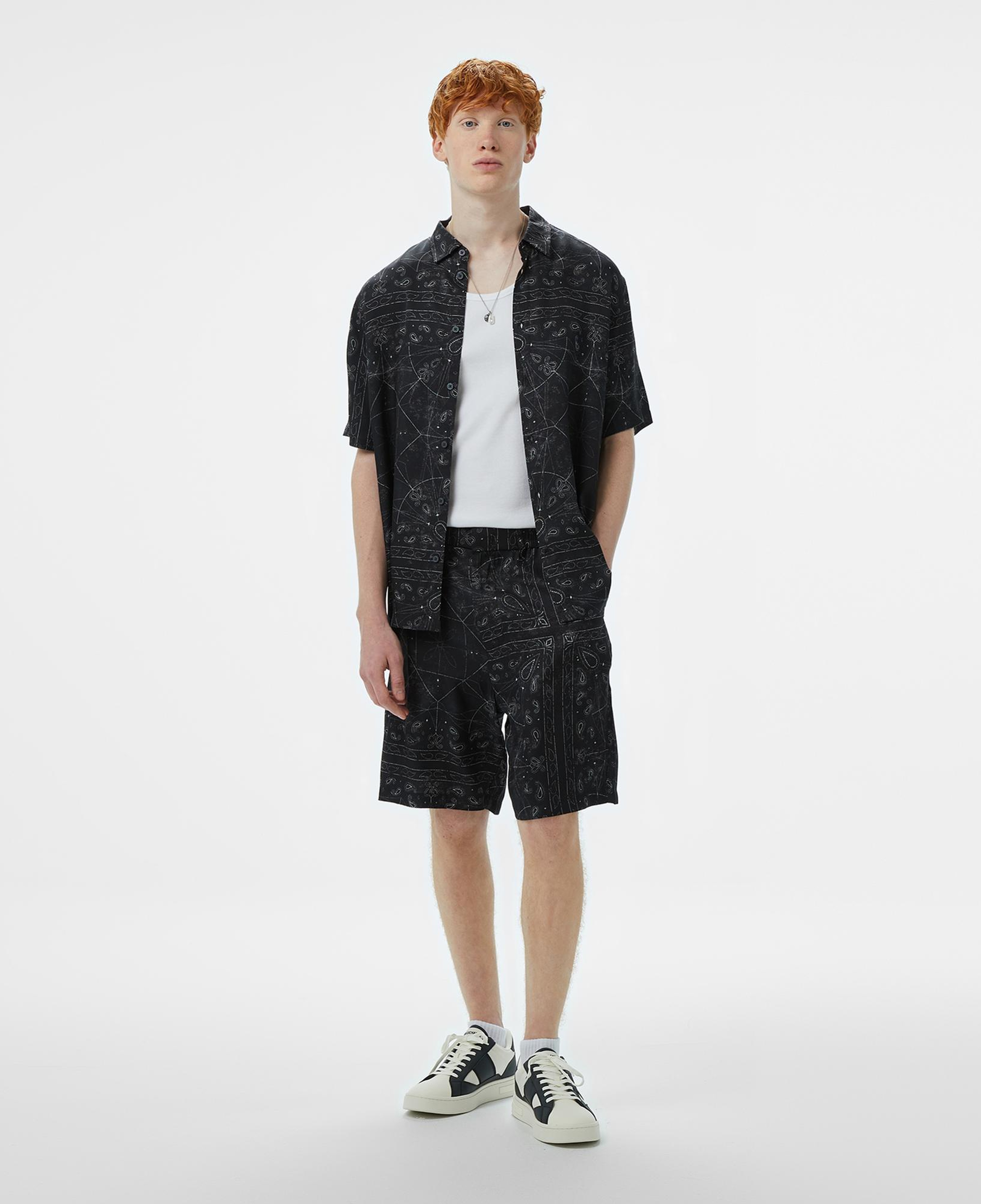 Armani Exchange Erkek Siyah Şort