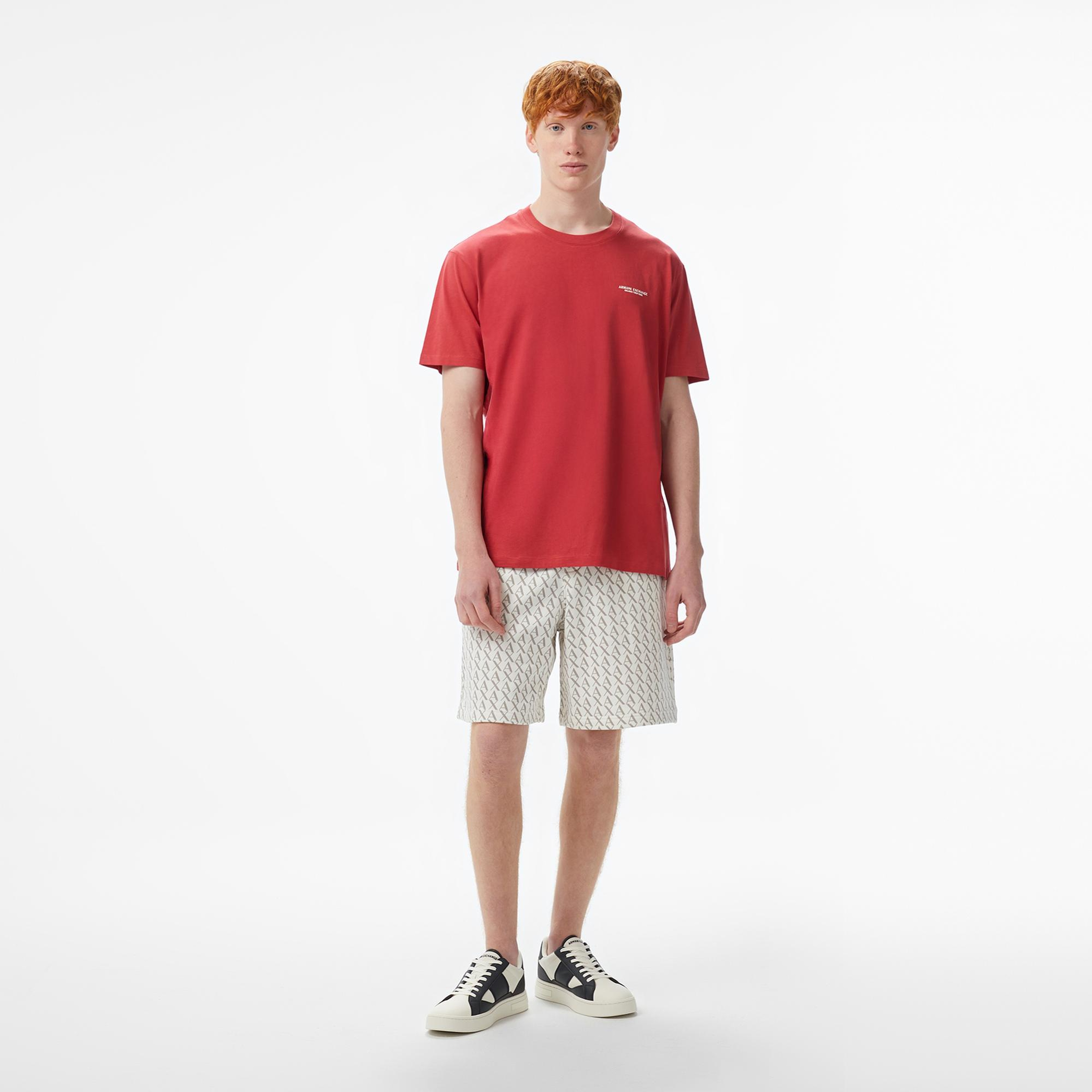 Armani Exchange Erkek Kırmızı T-Shirt