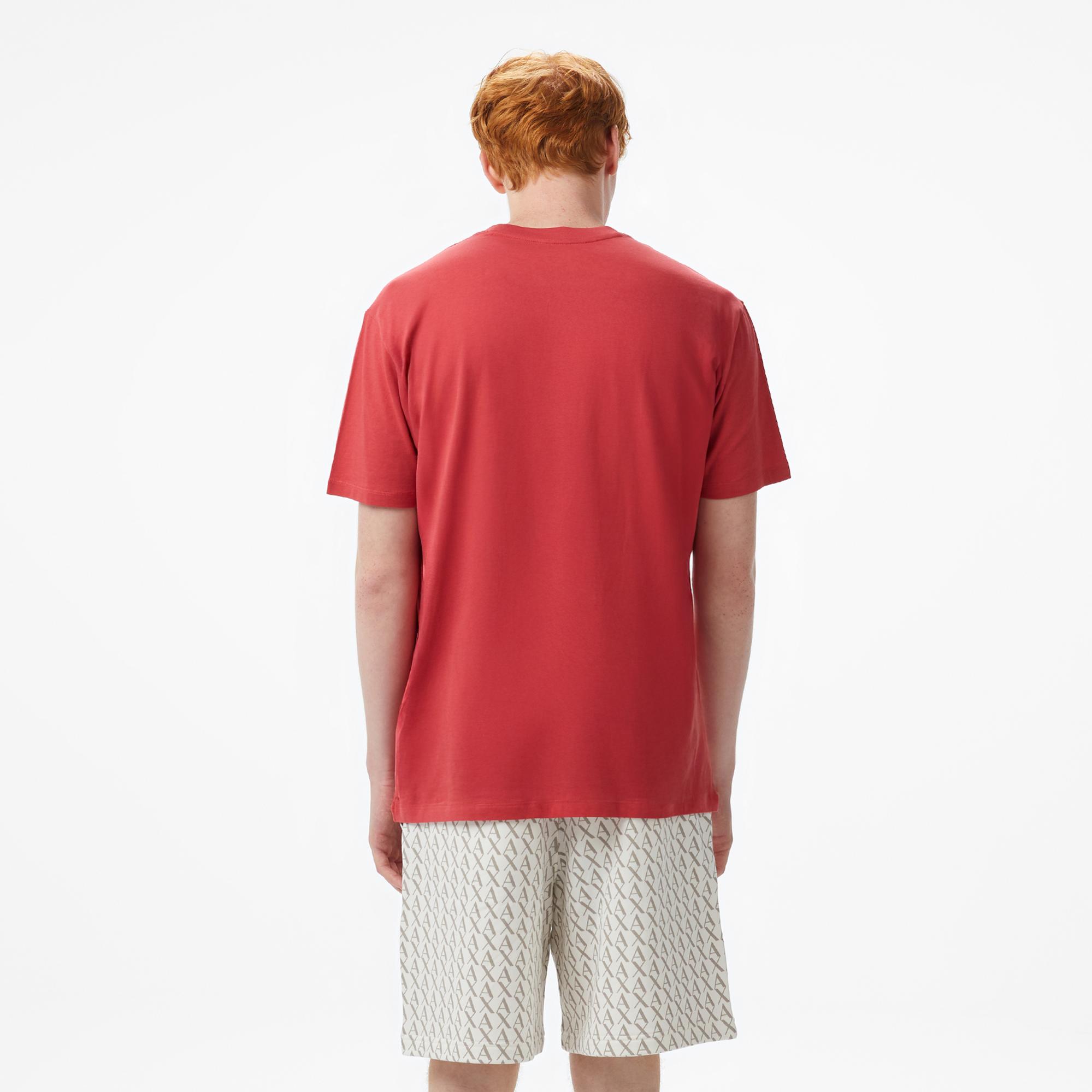 Armani Exchange Erkek Kırmızı T-Shirt