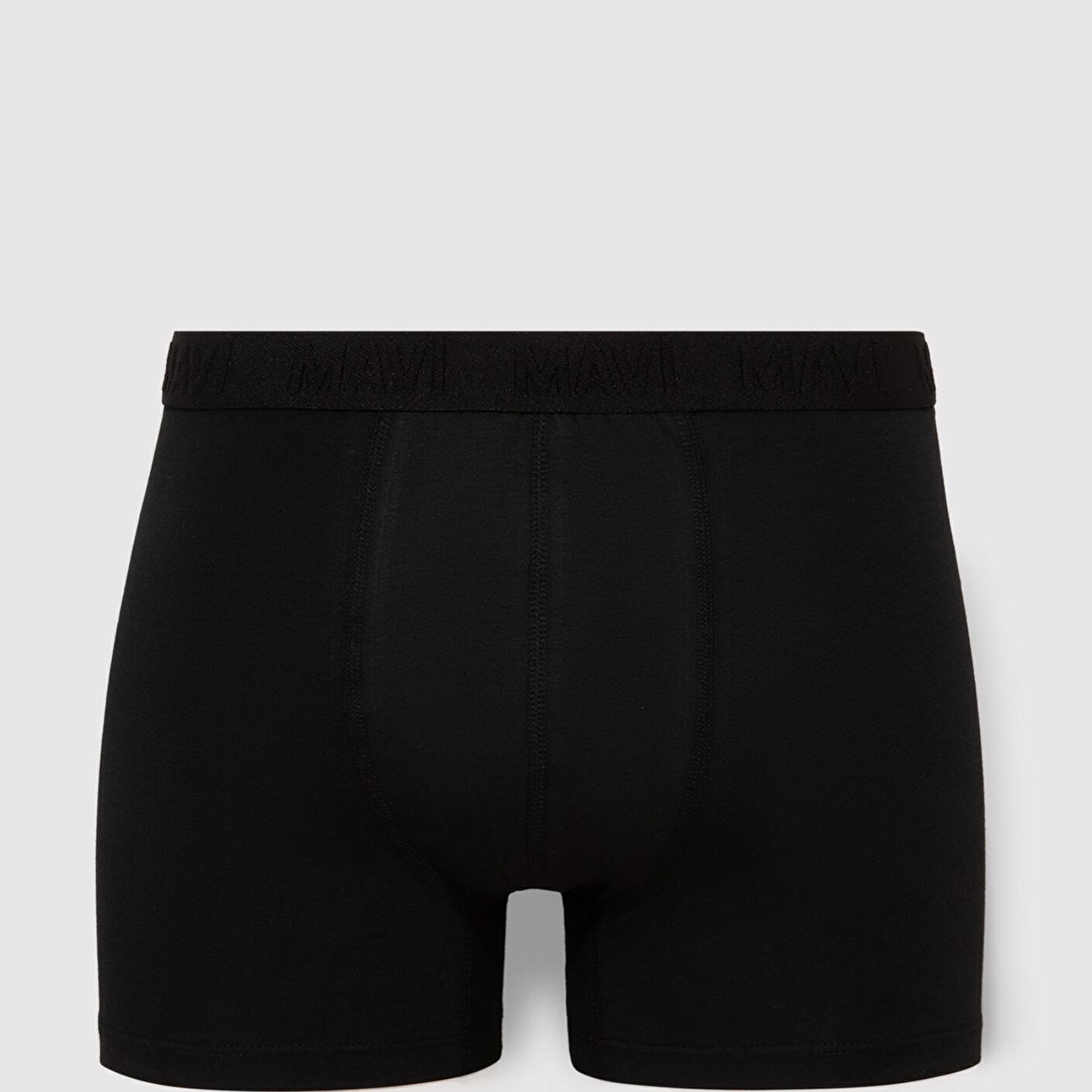 Mavi 3lü Baskılı Siyah Boxer 0911910-900