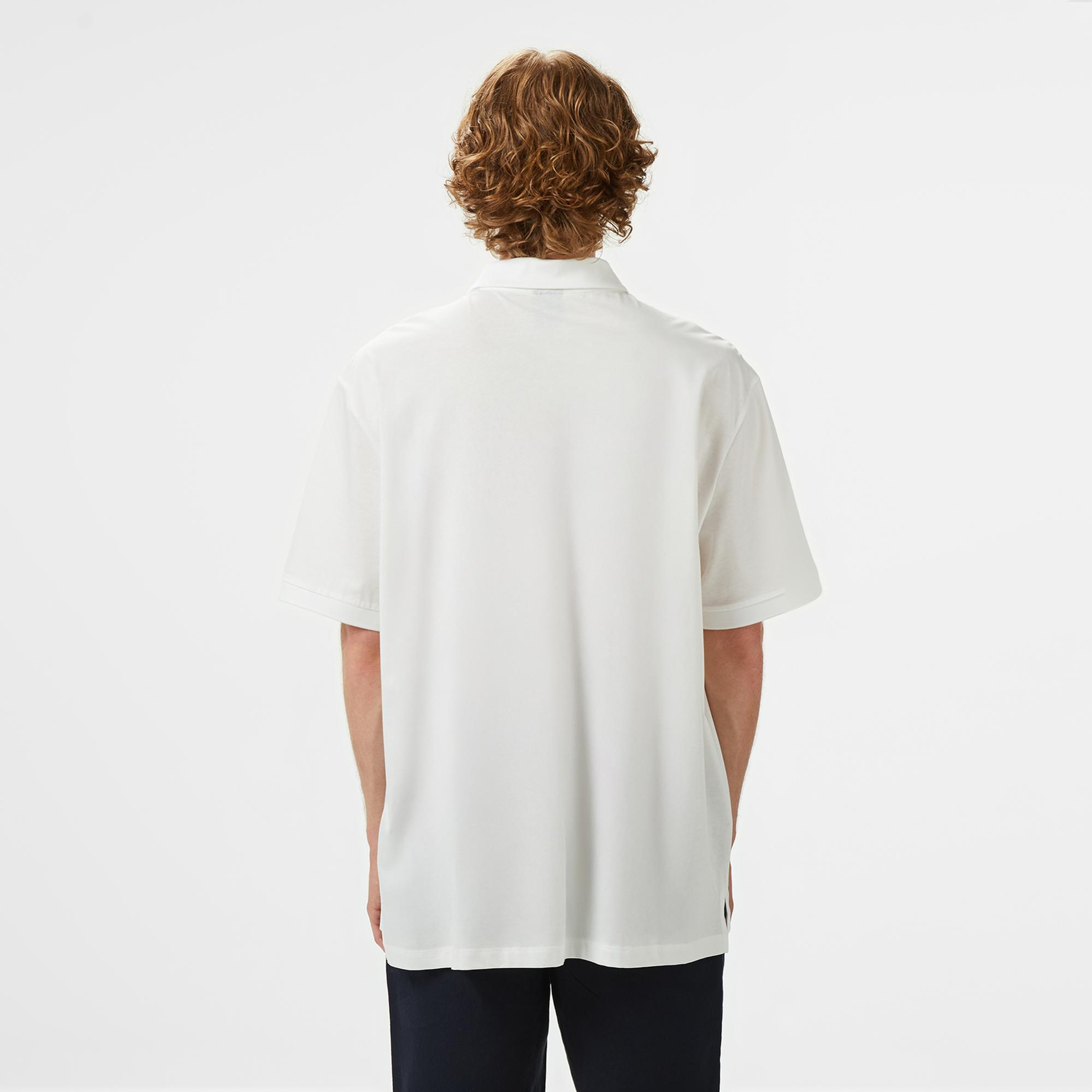 Armani Exchange Erkek Beyaz Polo