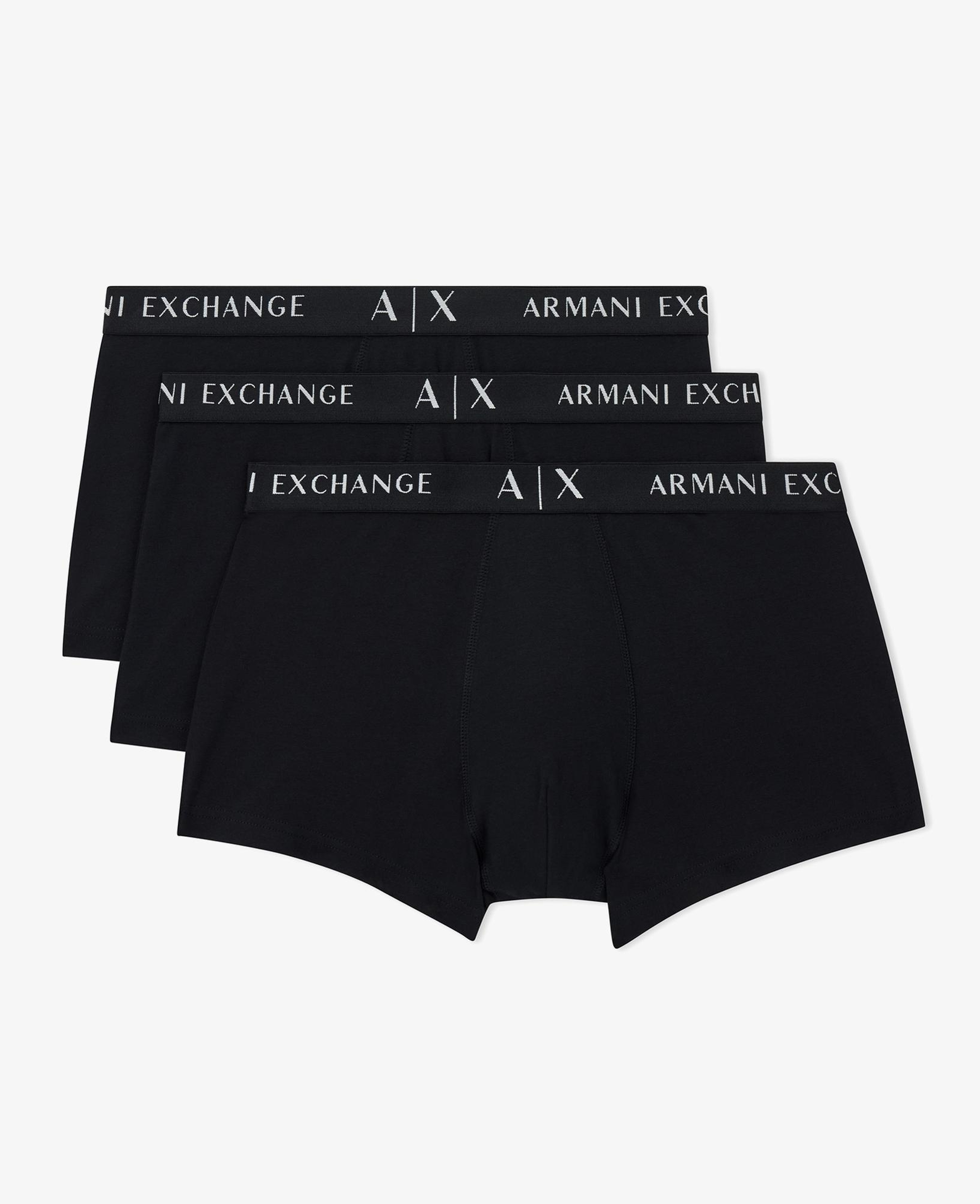 Armani Exchange Erkek Siyah Boxer