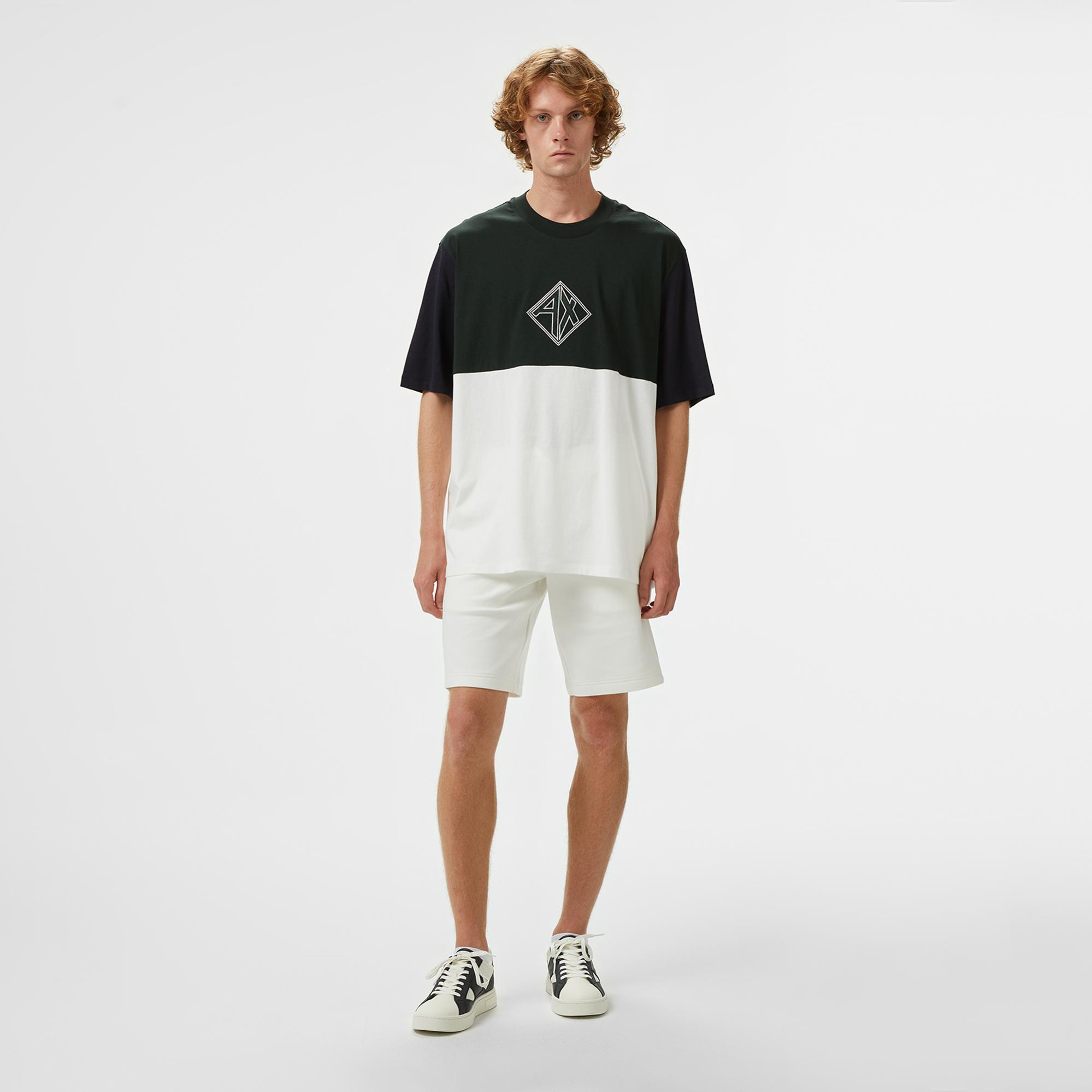 Armani Exchange Erkek Beyaz Şort