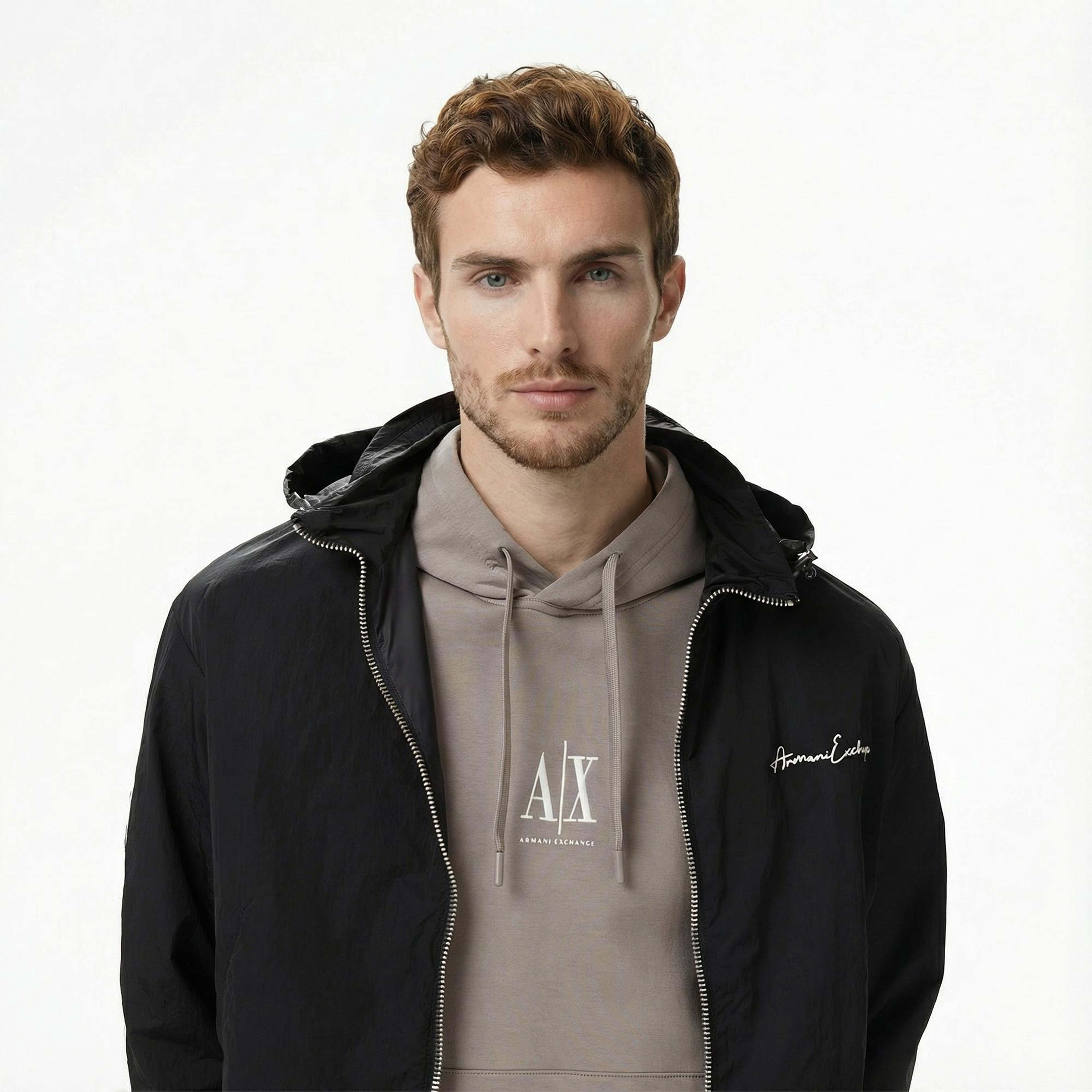 Armani Exchange Erkek Siyah Ceket