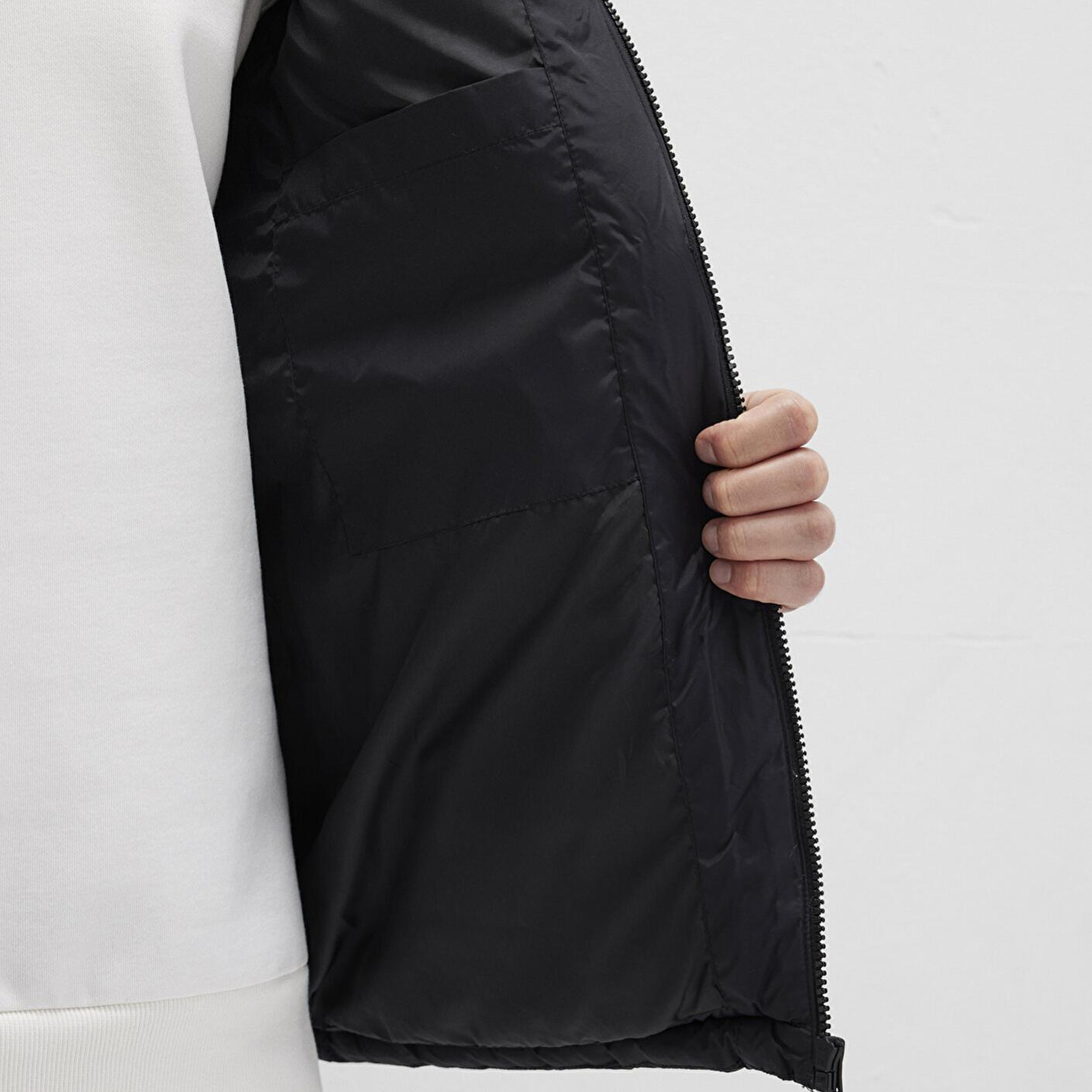 Mavi Kapüşonlu Siyah  Şişme Yelek Regular Fit / Normal Kesim 0110604-71379