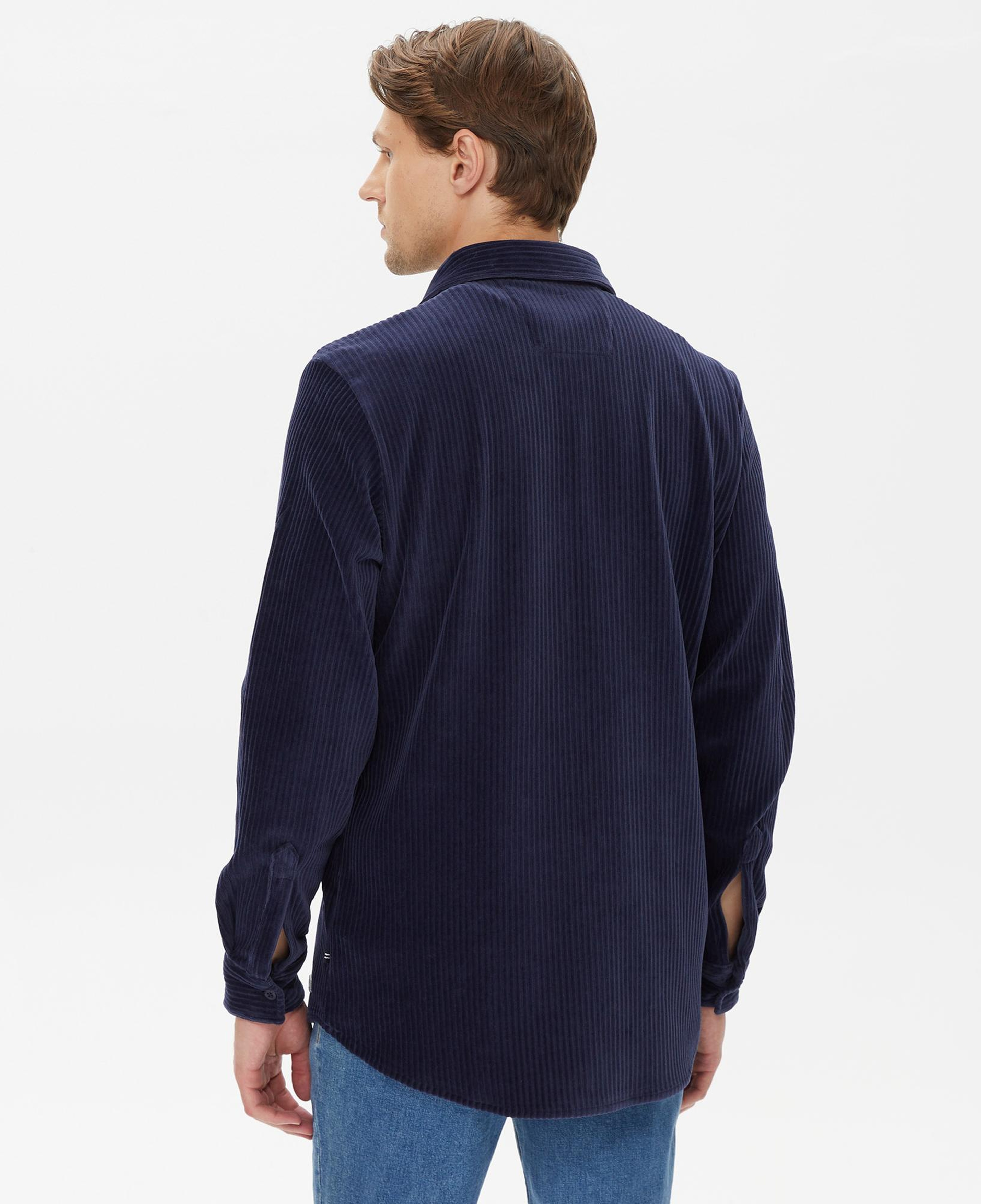 Nautica Erkek Lacivert Slim Fit Gömlek