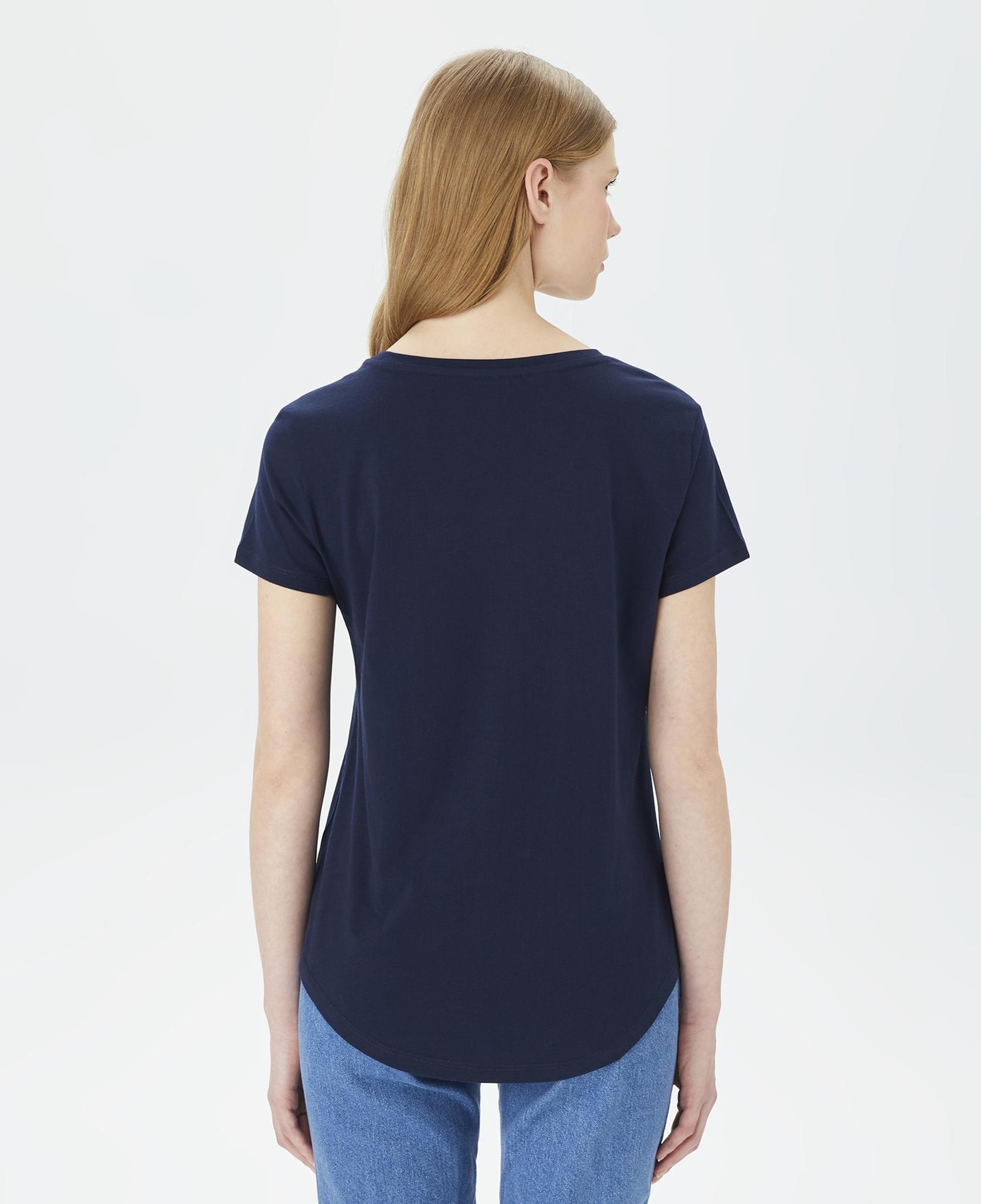 Nautica Kadın Lacivert Relaxed Fit T-Shirt