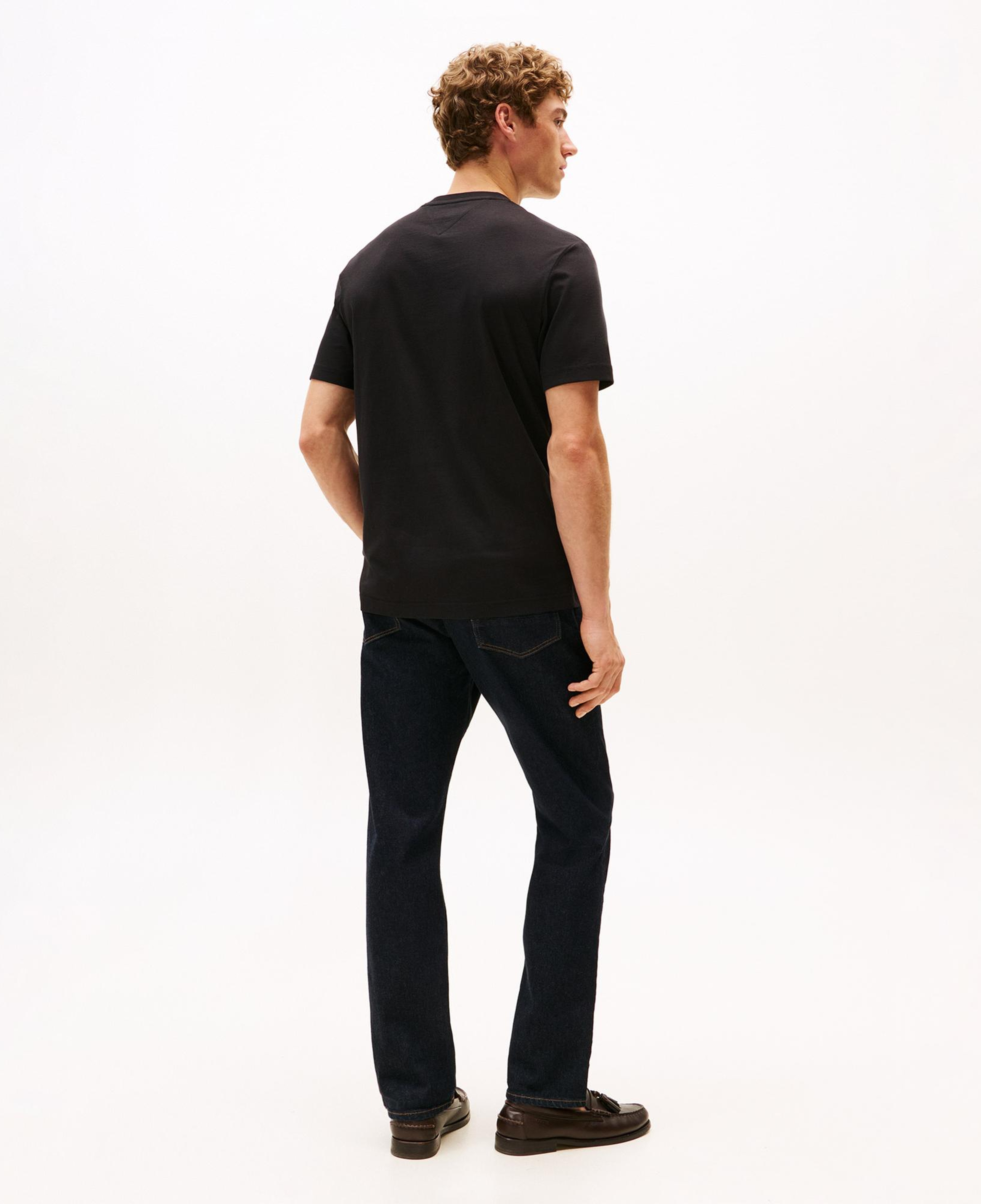 Tommy Hilfiger Brand Love Erkek Siyah T-Shirt