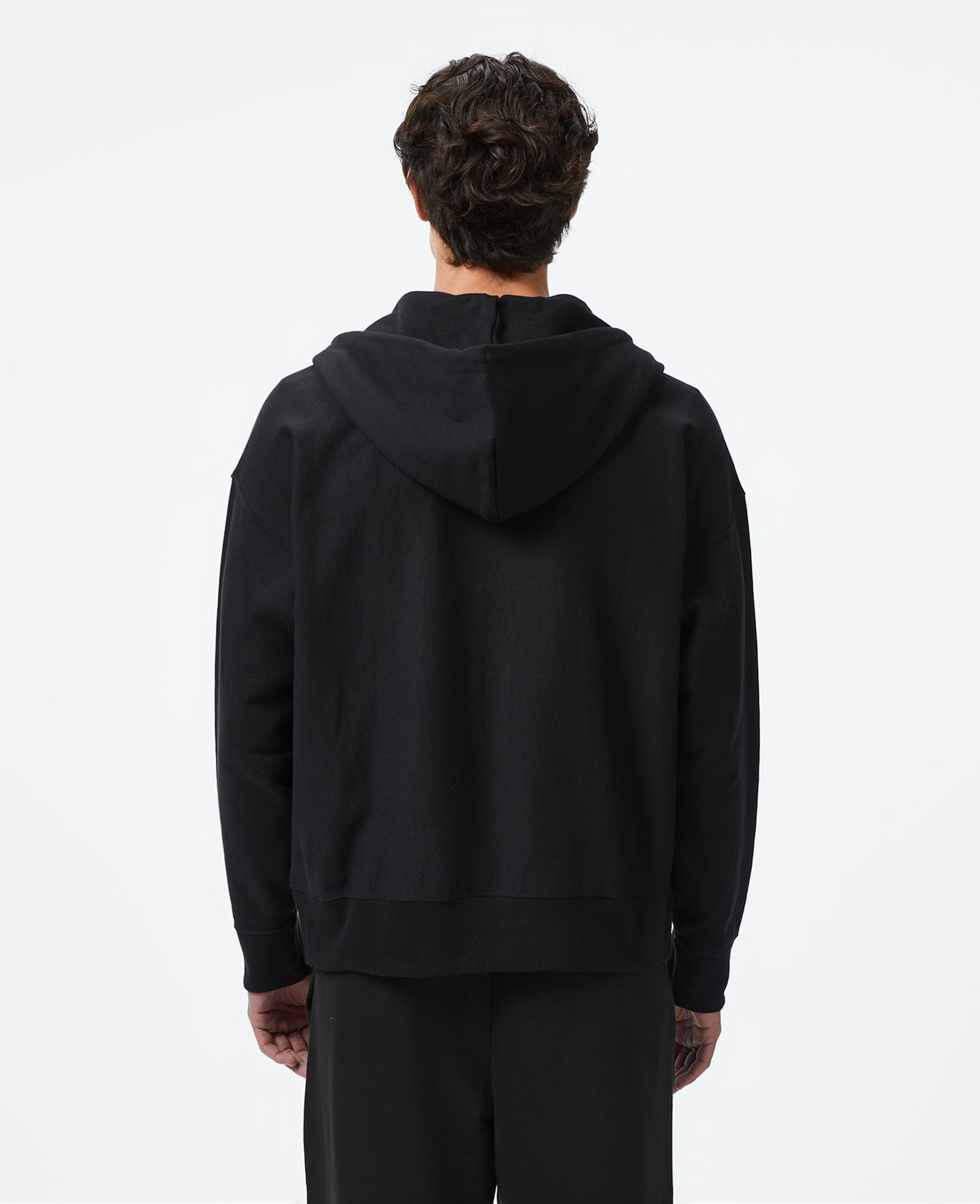 Calvin Klein Premium Terry Monogram Erkek Siyah Sweatshirt