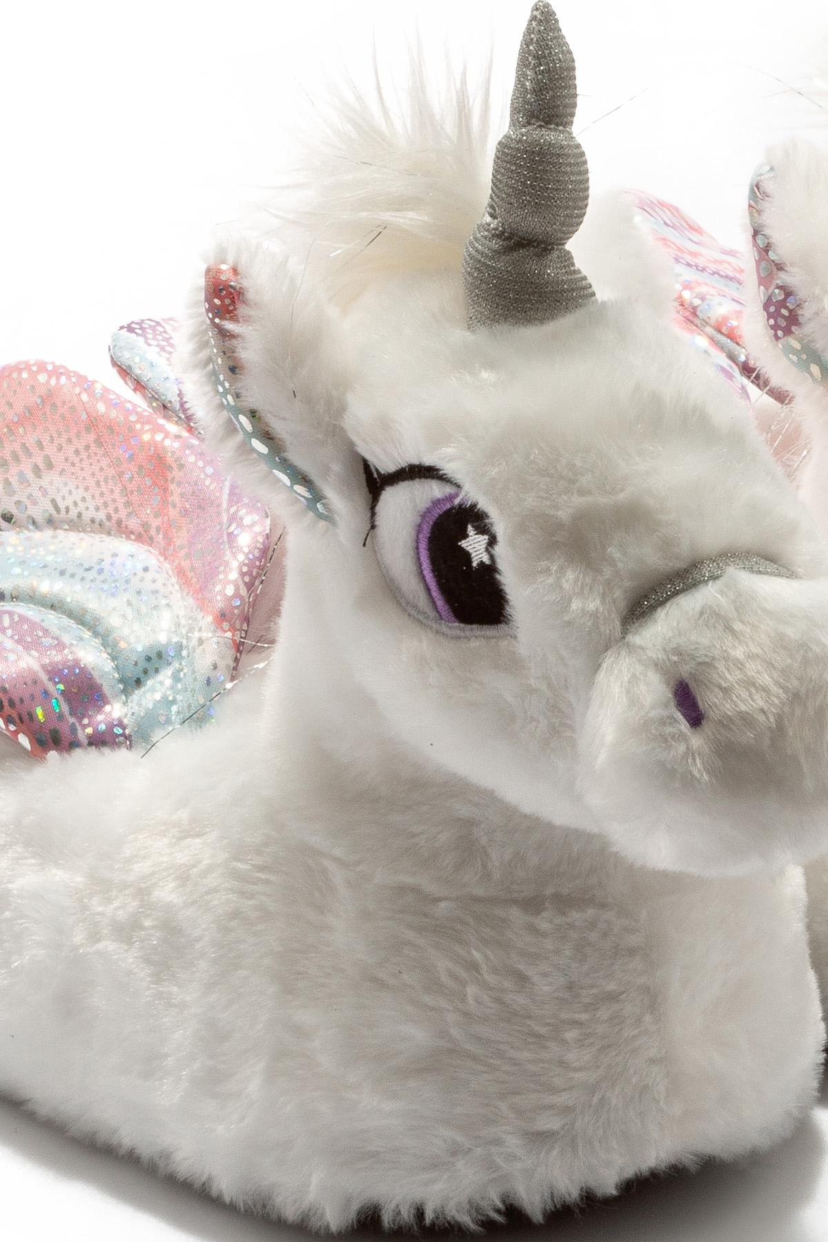 Lea Çocuk Hayvanlı Panduf Beyaz 21/27