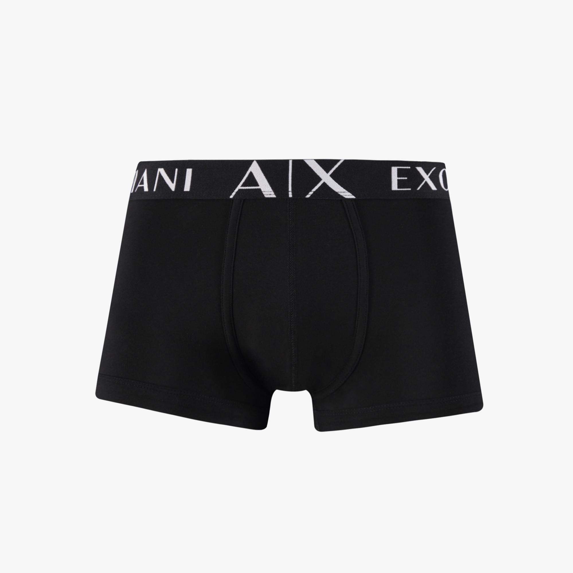 Armani Exchange Erkek Siyah Boxer