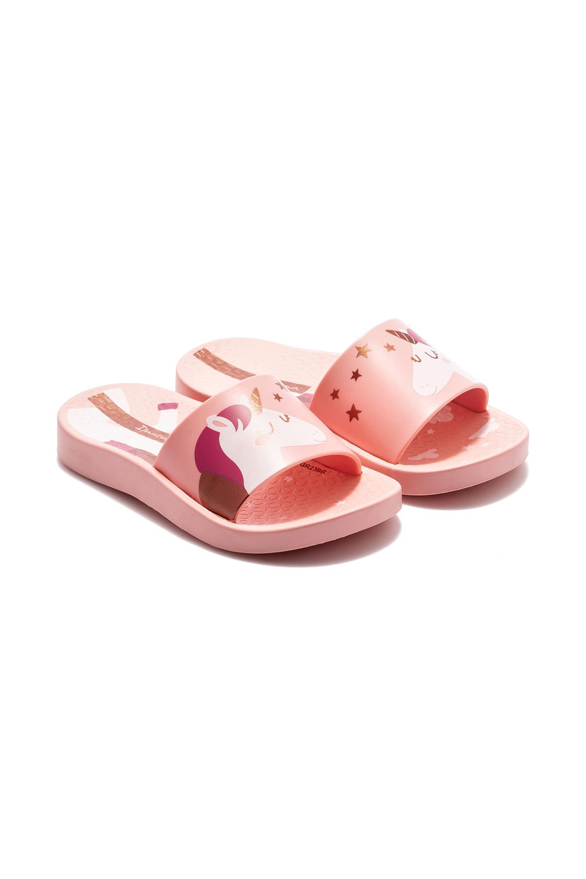 Urban V Slide Çocuk Terlik Pembe 25/32