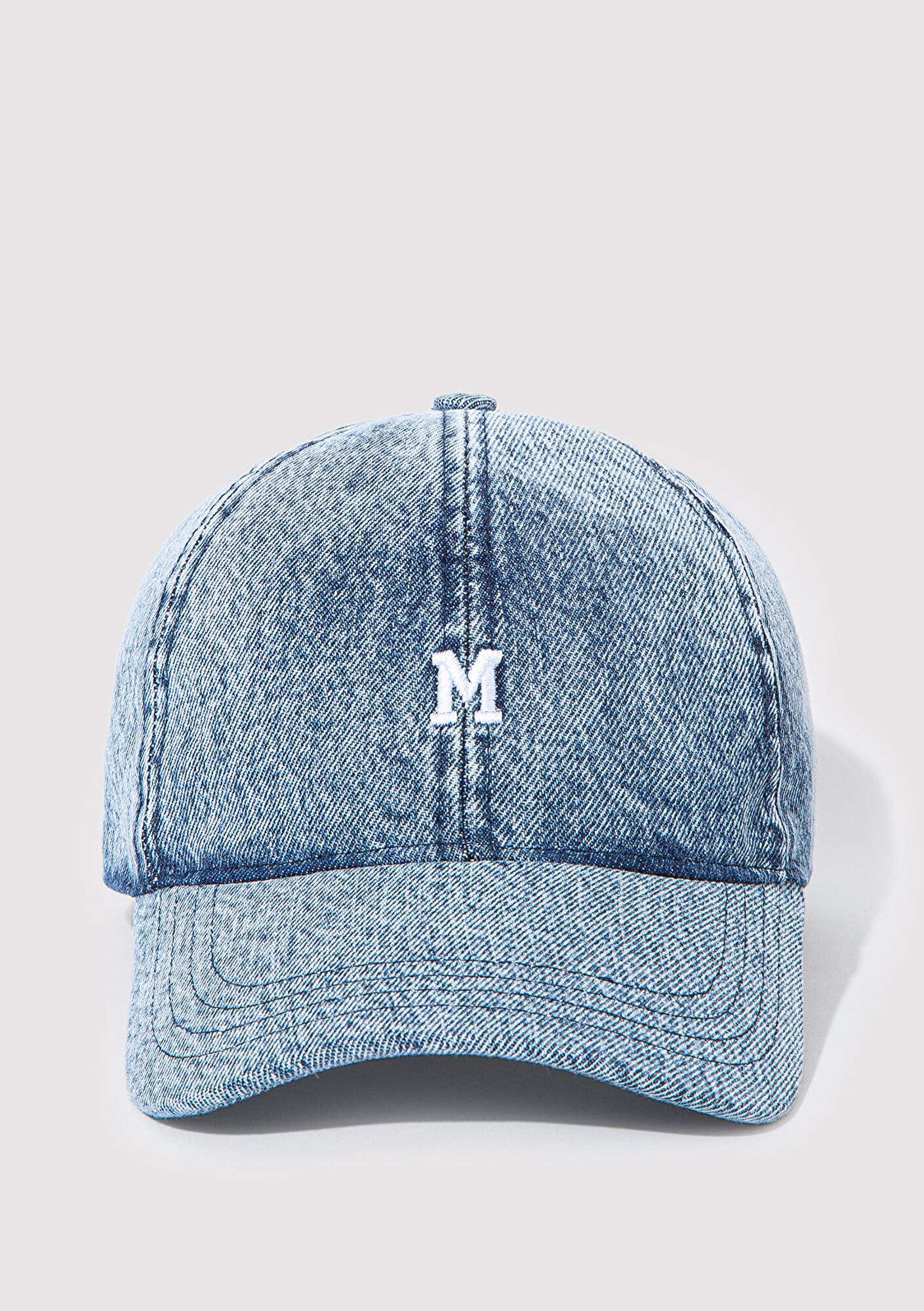 Mavi M Nakışlı Denim Şapka 1913304-84596