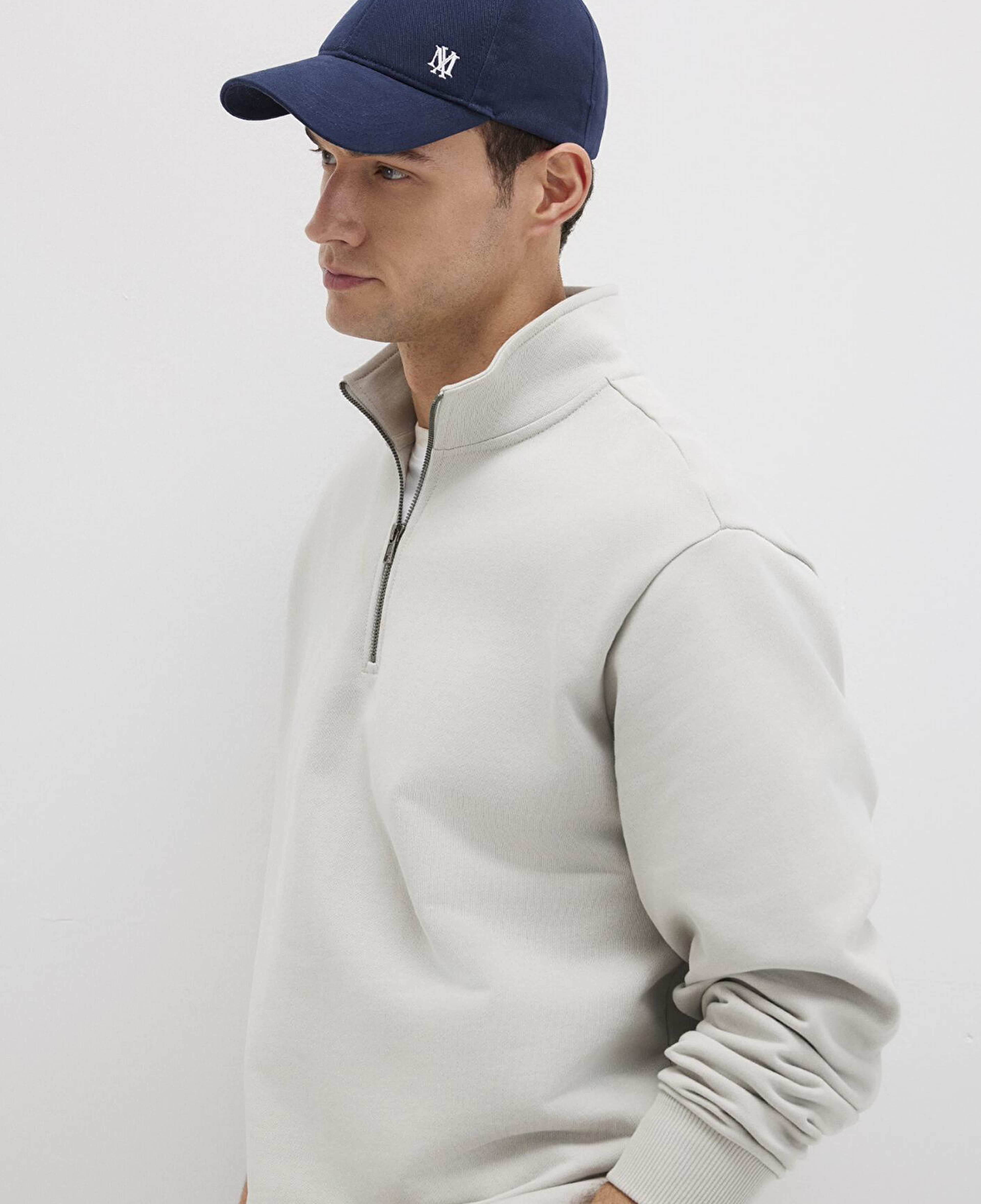 Mavi Mühür Logo Nakışlı Lacivert Şapka 0911882-34606