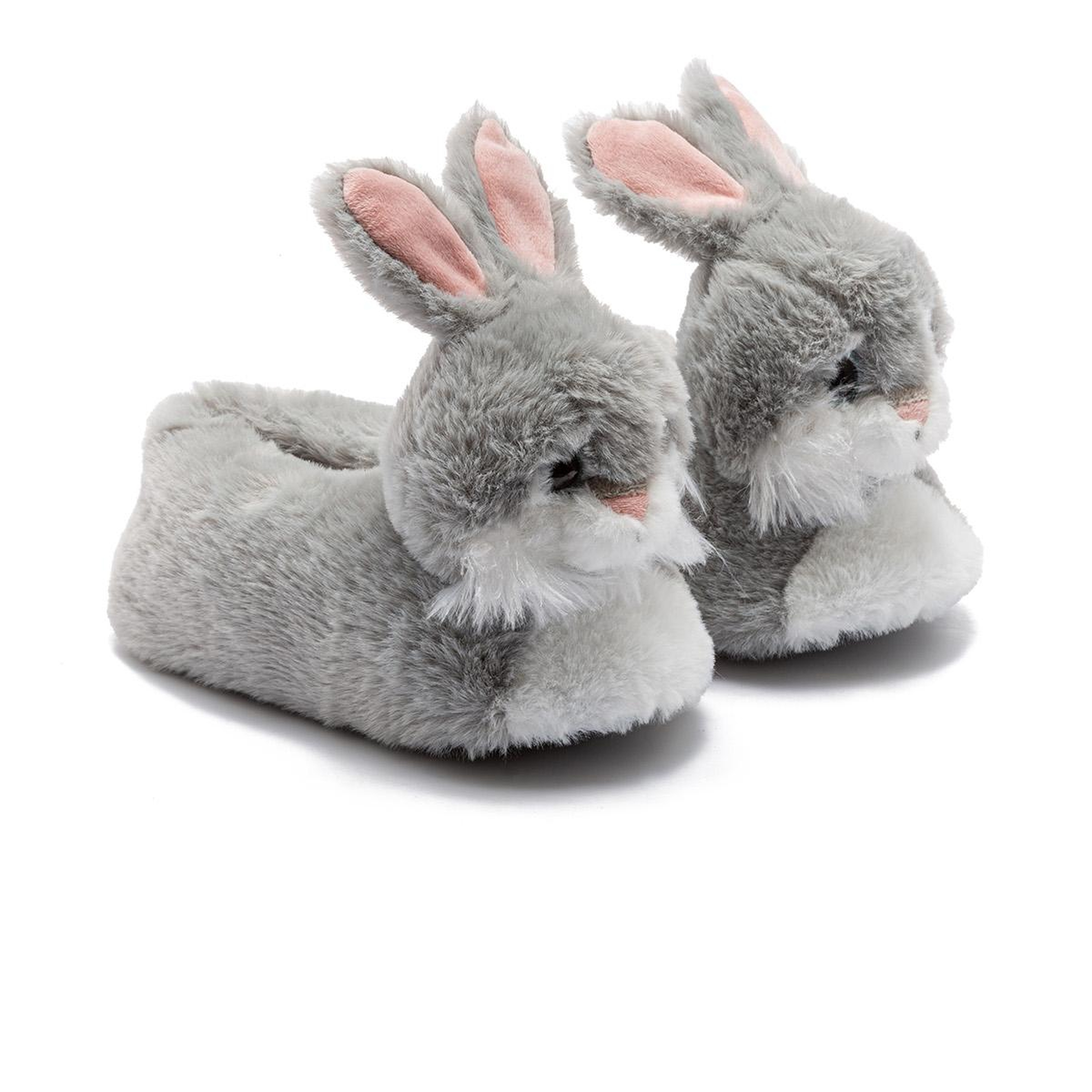 Rolly Çocuk Hayvanlı Panduf Gri 24/31