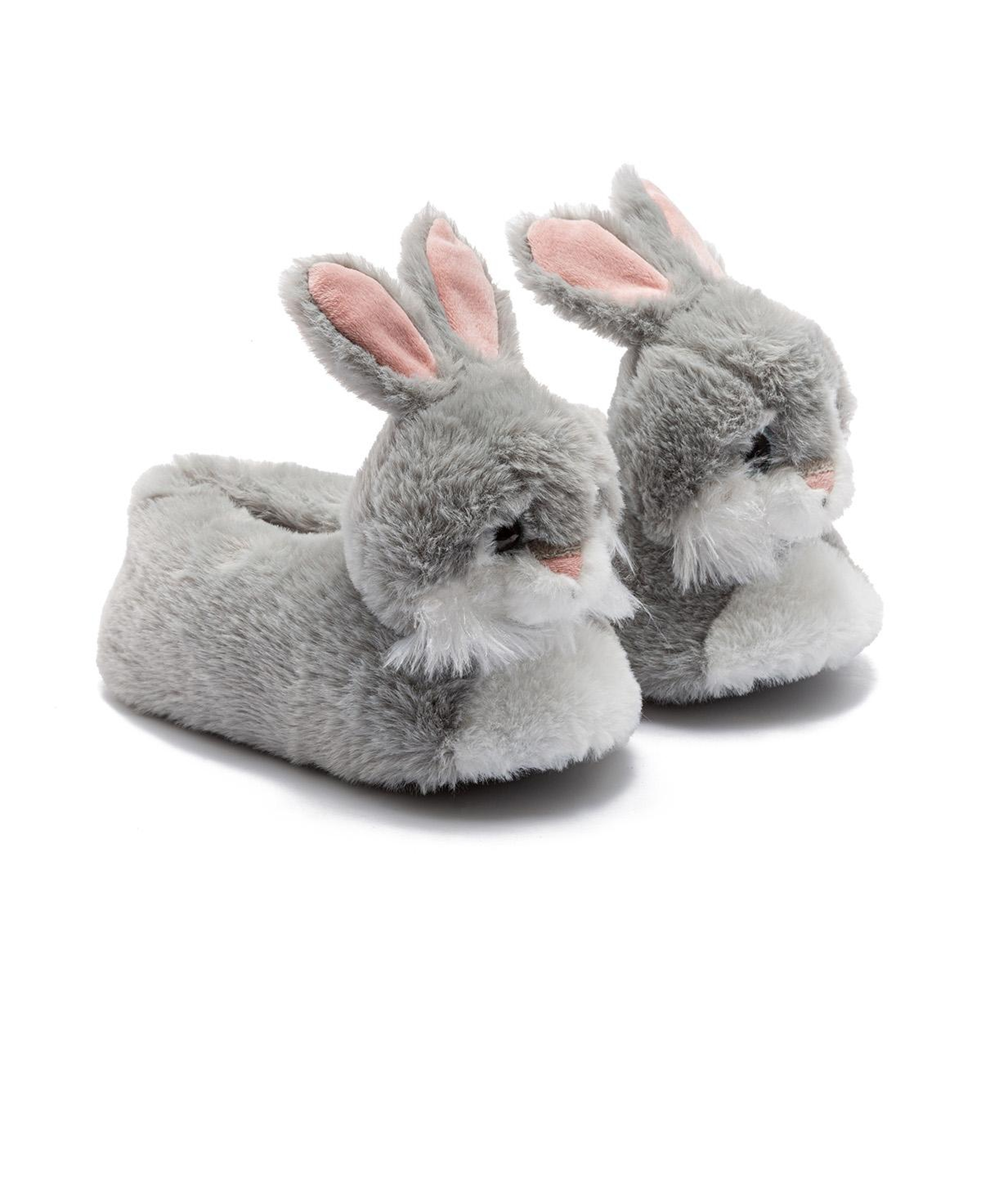 Rolly Çocuk Hayvanlı Panduf Gri 24/31