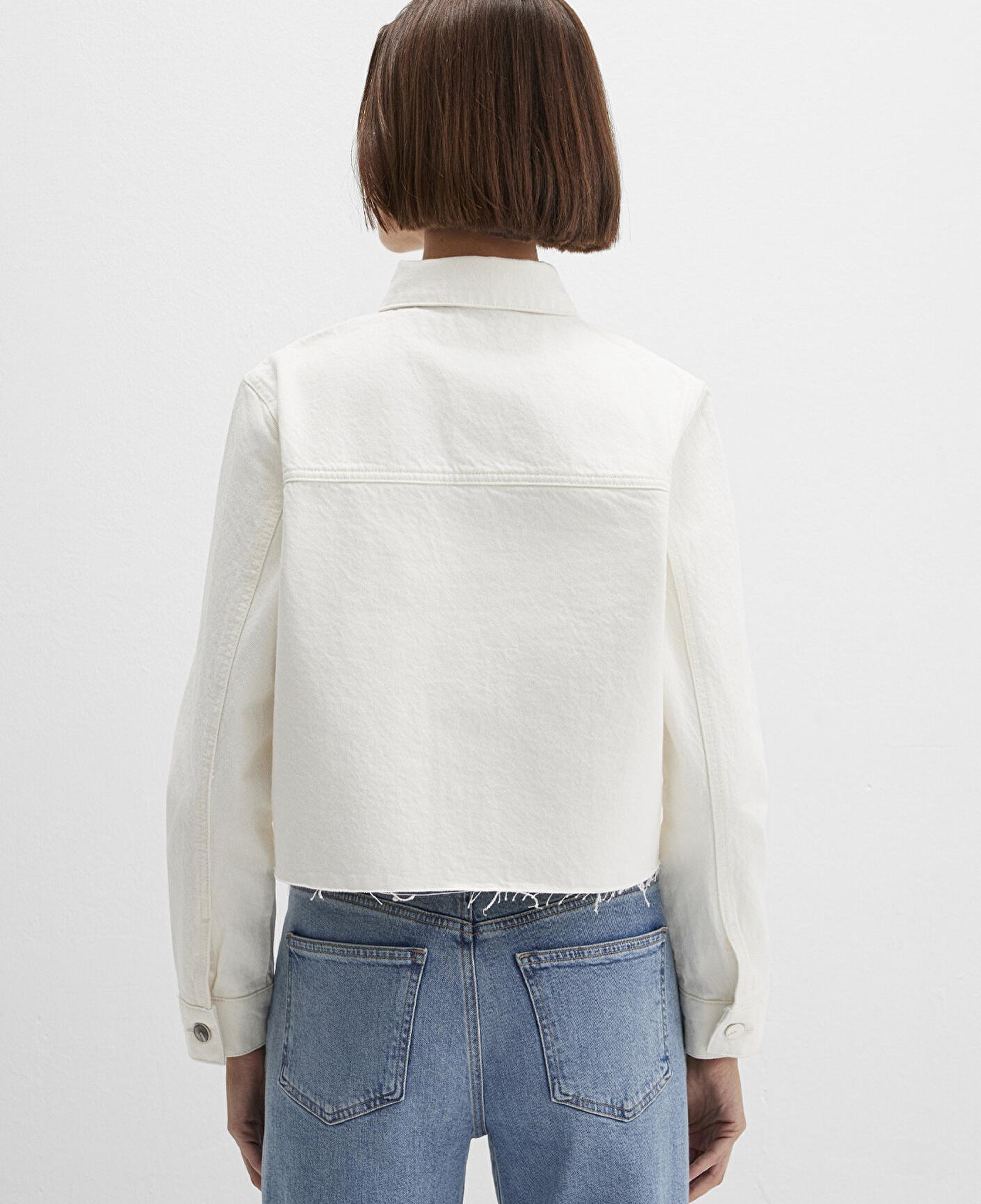 Mavi Thalia Mavi Premium Beyaz Jean Ceket 1110289-89161