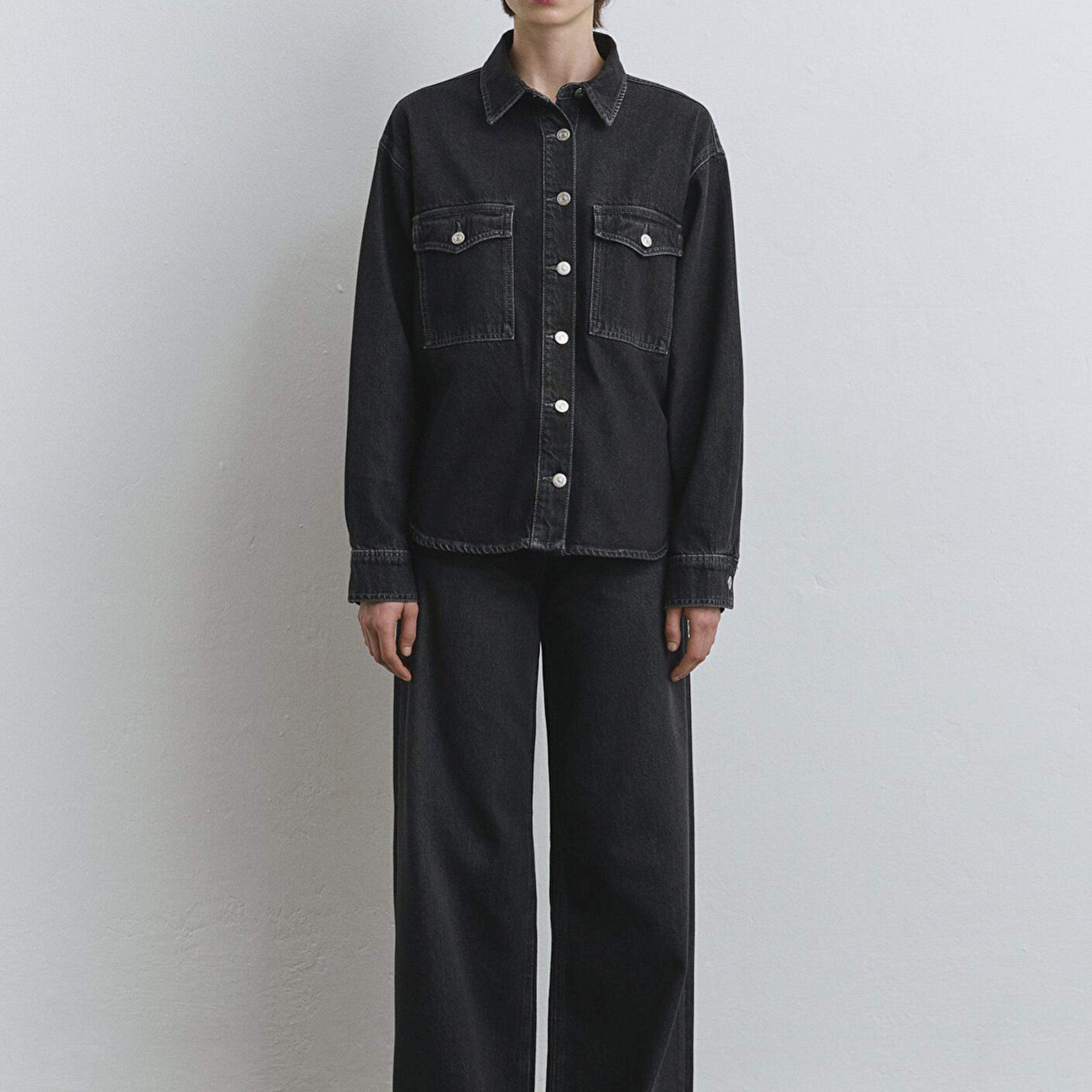 Mavi Bekka Classic Denim Antrasit Jean Gömlek Boyfriend 1211000-89238