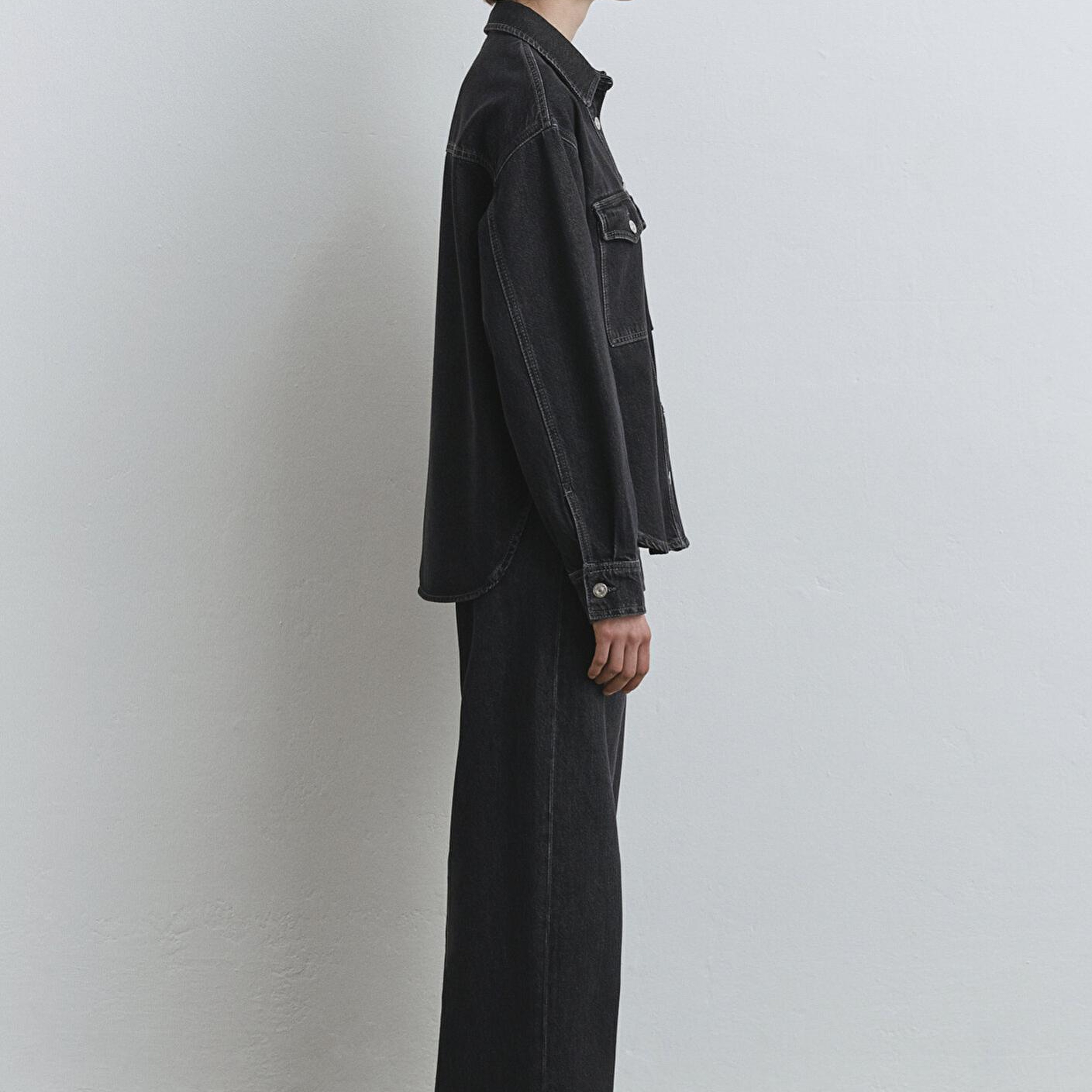 Mavi Bekka Classic Denim Antrasit Jean Gömlek Boyfriend 1211000-89238