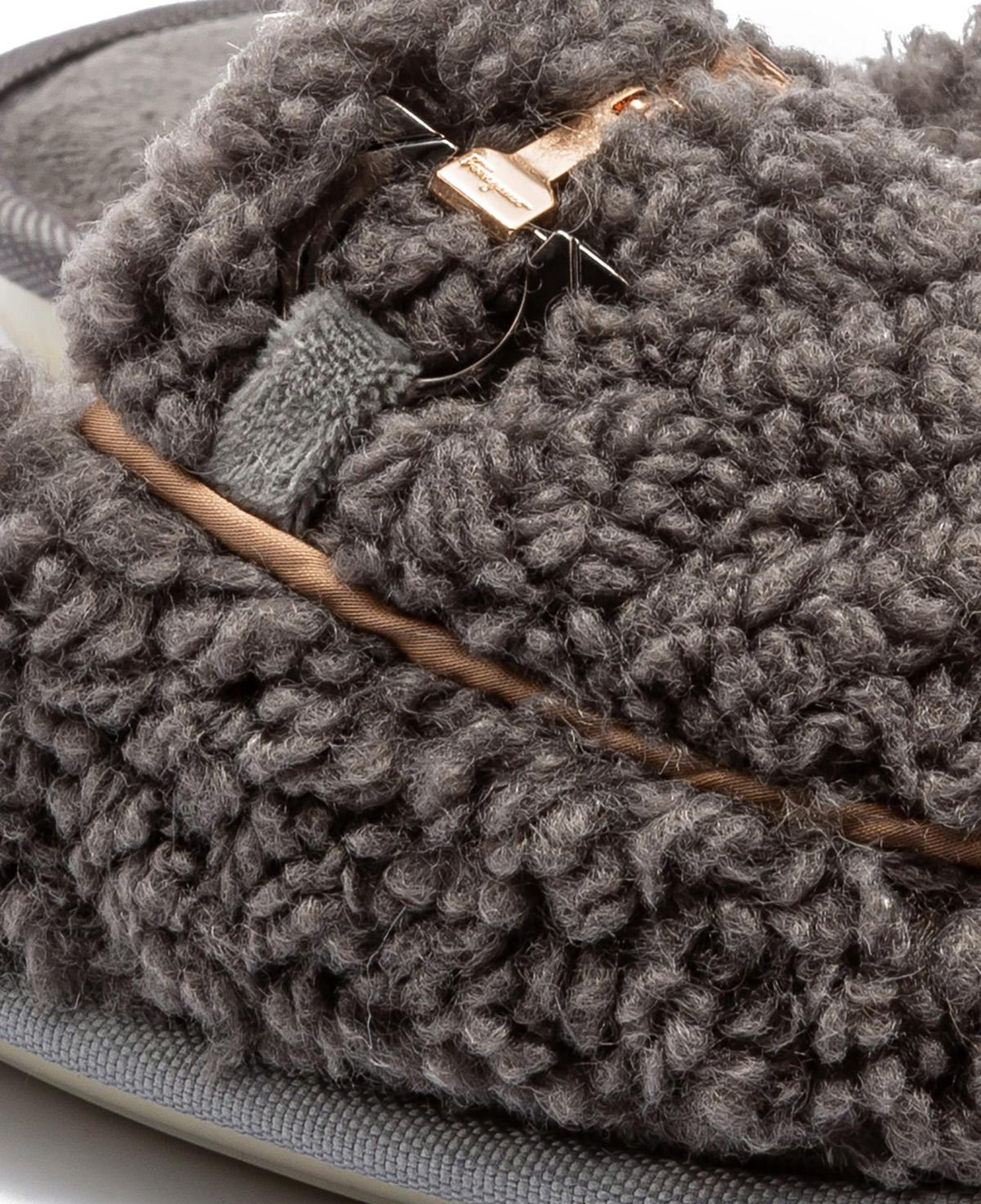 Siya Kadın Ev Terliği Gri 37/41