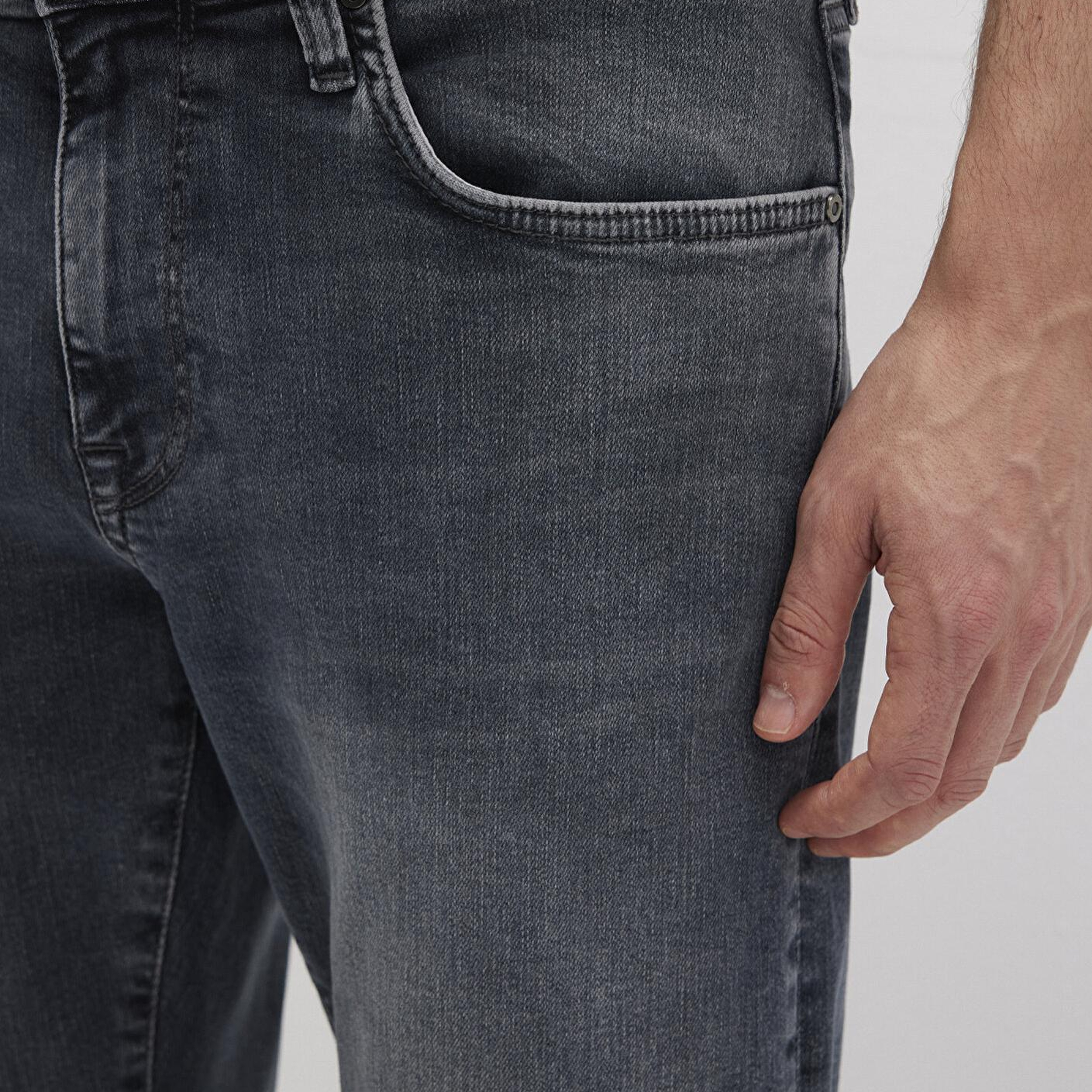 Mavi Marcus Mavi Black Puslu Vintage Gri Smoke Jean Pantolon 0035189345