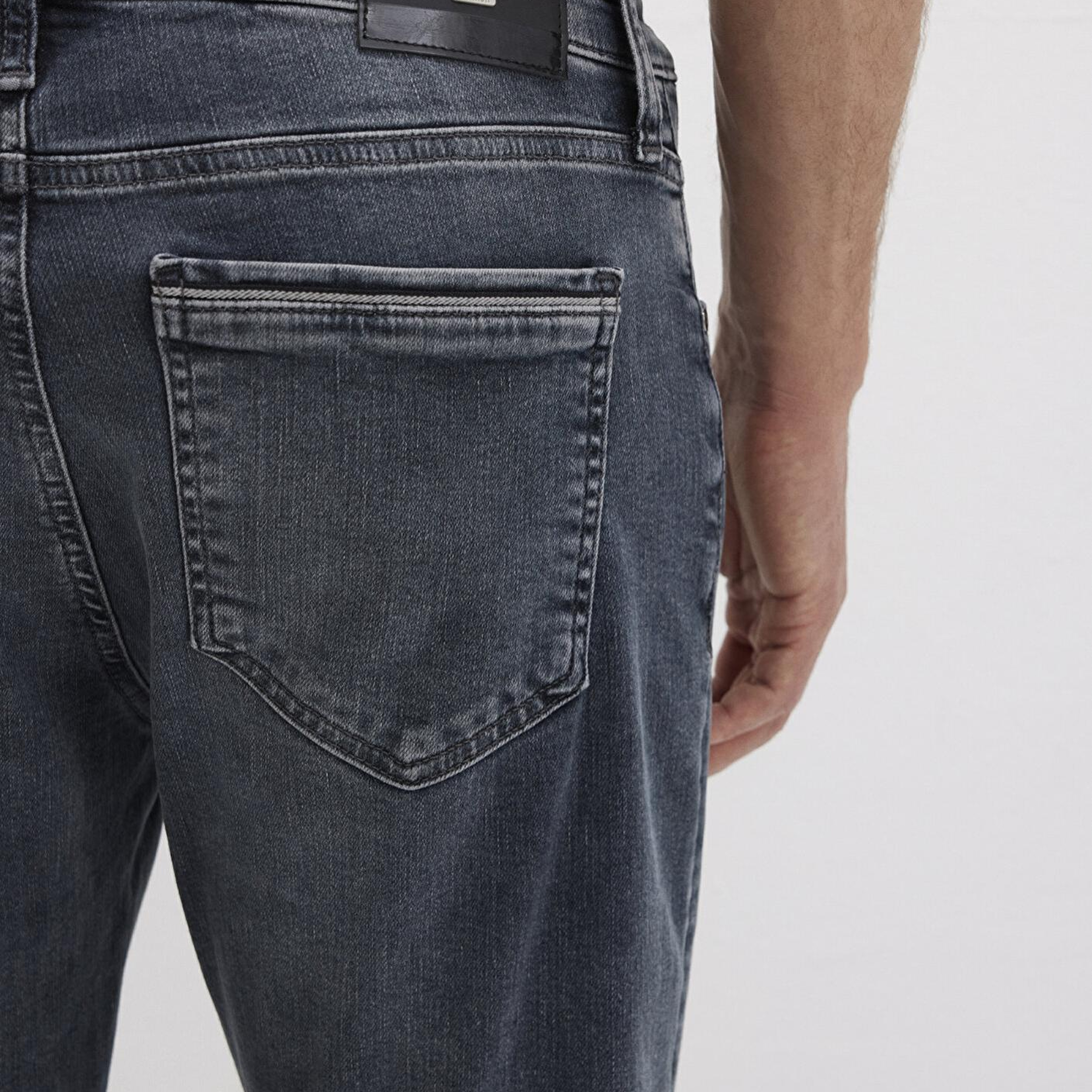 Mavi Marcus Mavi Black Puslu Vintage Gri Smoke Jean Pantolon 0035189345