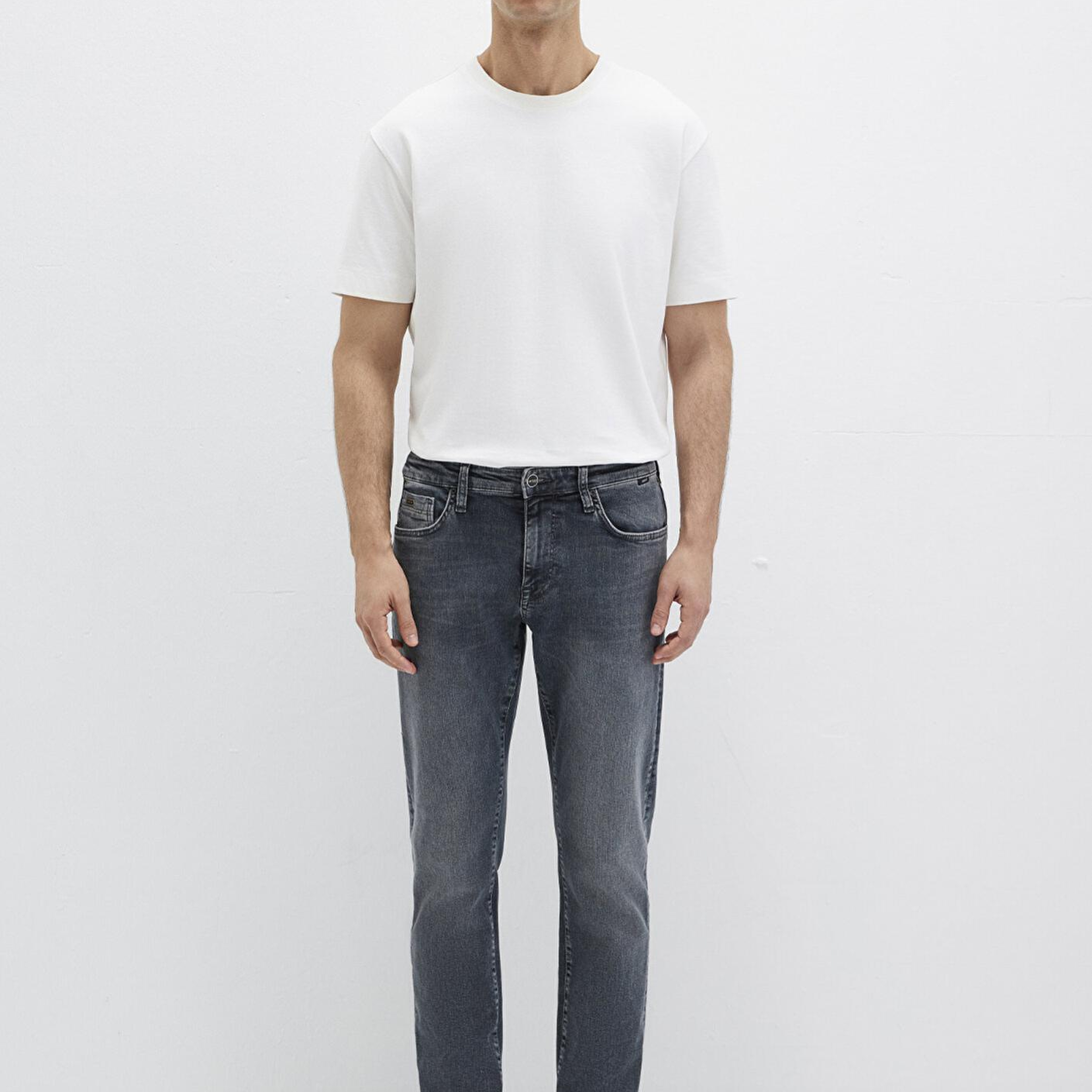 Mavi Marcus Mavi Black Puslu Vintage Gri Smoke Jean Pantolon 0035189345