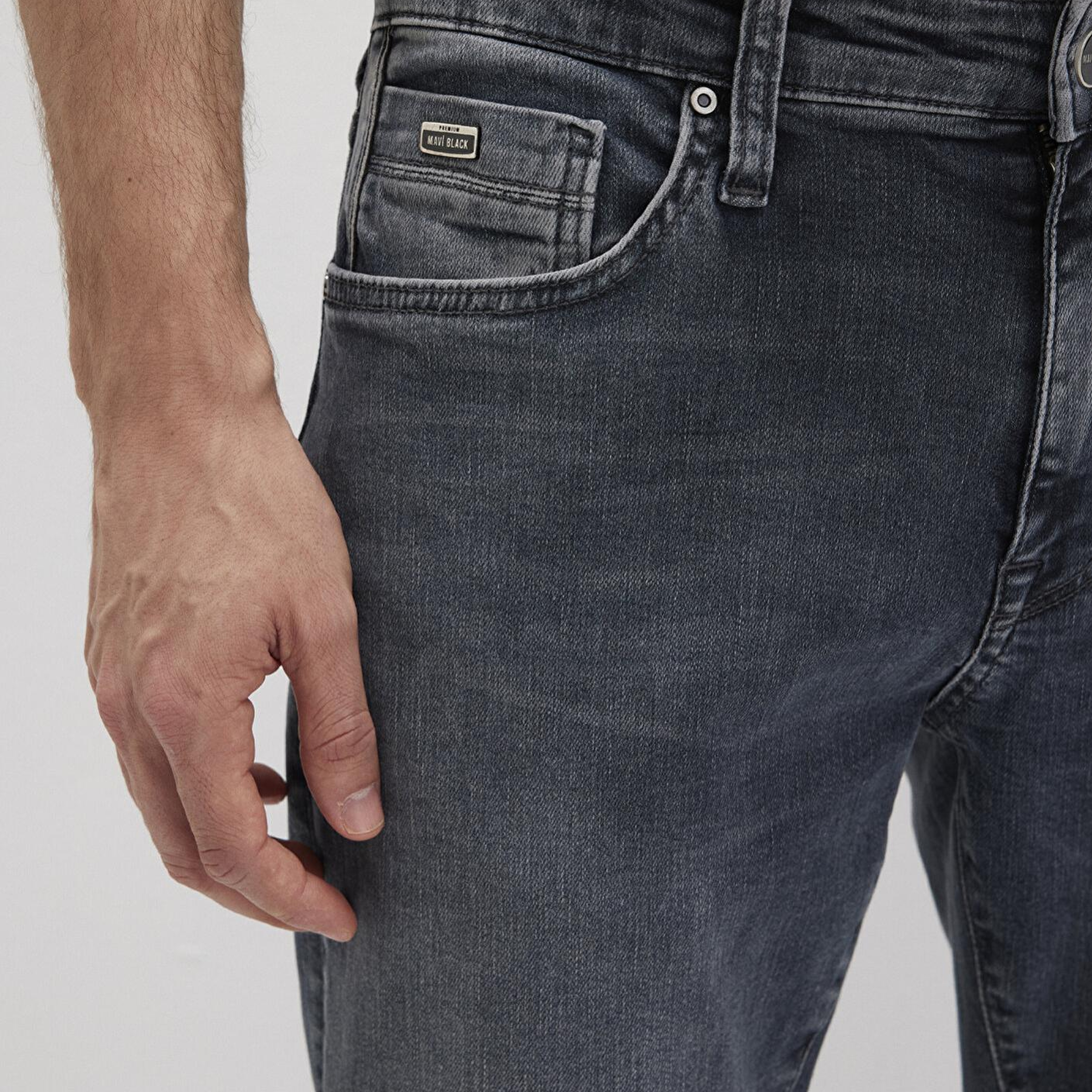 Mavi Marcus Mavi Black Puslu Vintage Gri Smoke Jean Pantolon 0035189345