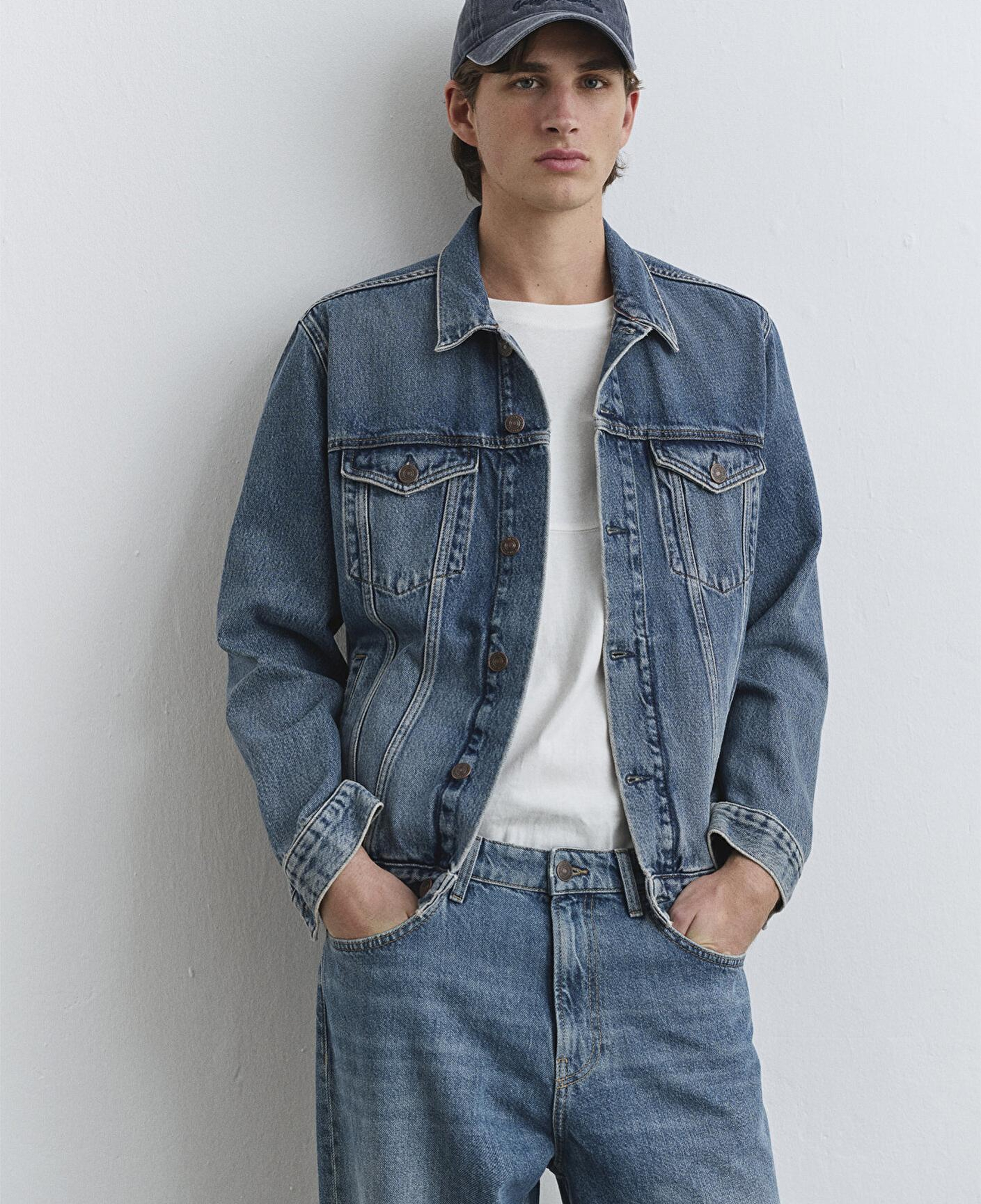 Mavi Ray Classic Denim Vintage İndigo Mavisi Jean Ceket 0110273-89412