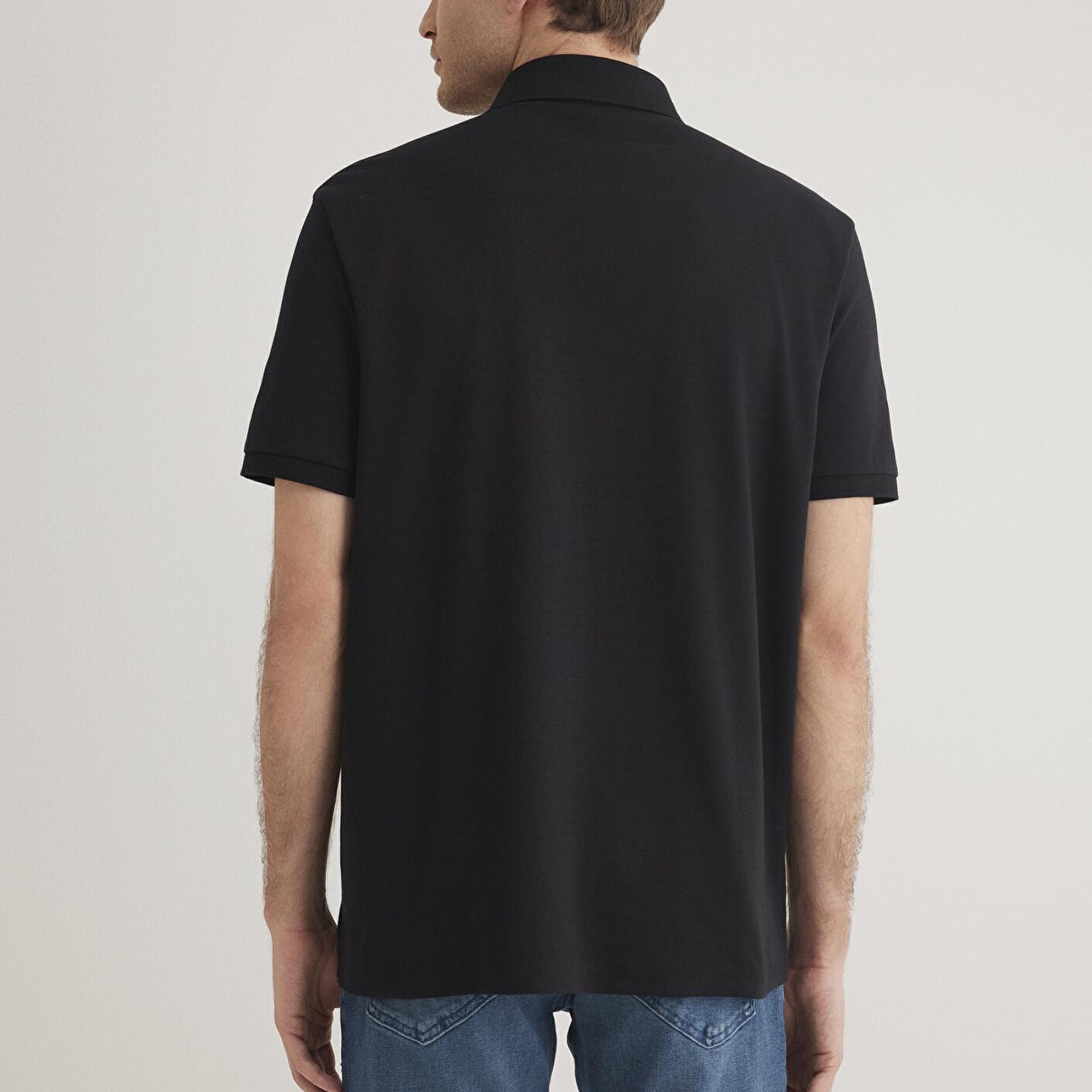 Mavi Mavi Black Siyah Polo Tişört Regular Fit / Normal Kesim 0612520-900