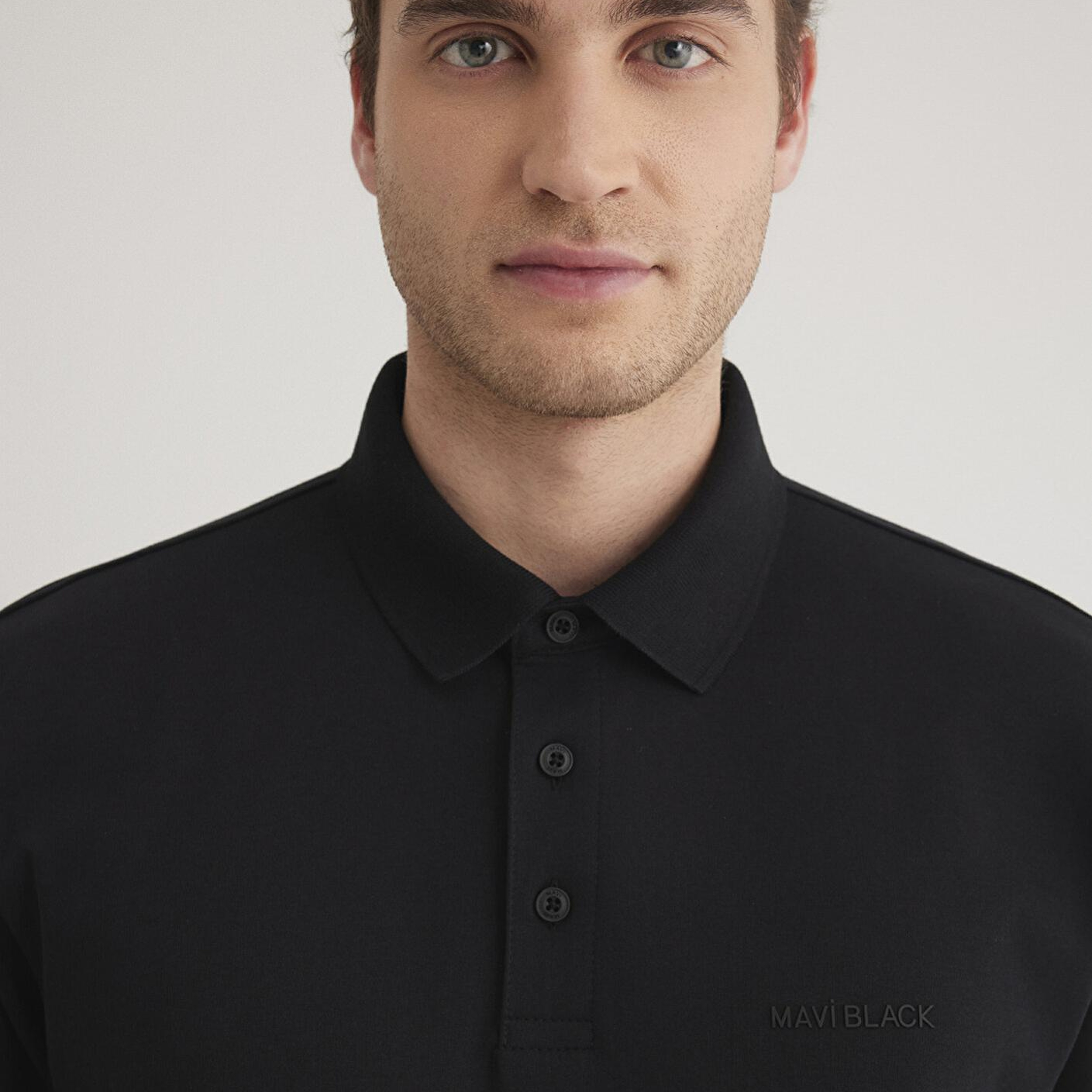 Mavi Mavi Black Siyah Polo Tişört Regular Fit / Normal Kesim 0612520-900