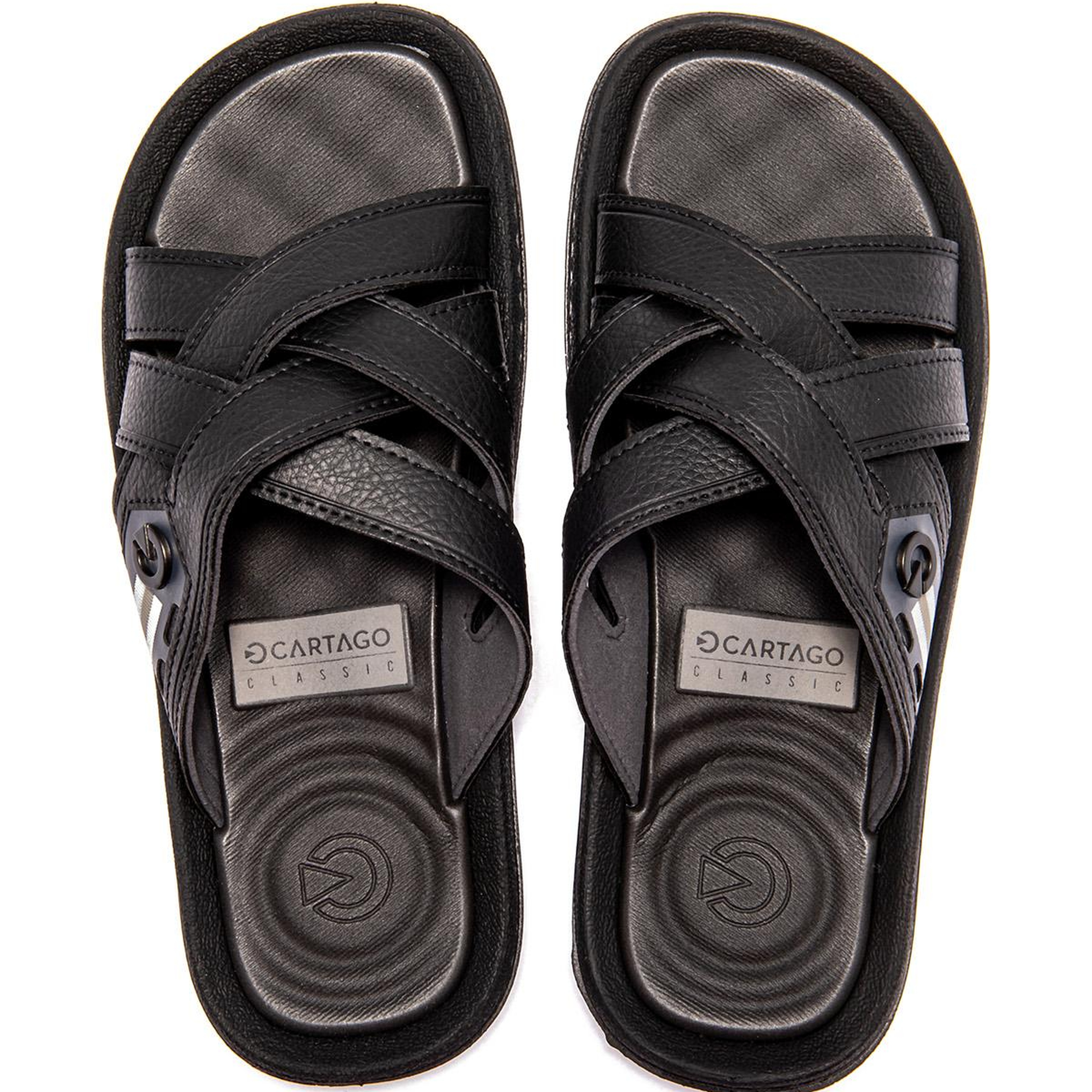 Essencial Slide Erkek Terlik Siyah 39/46