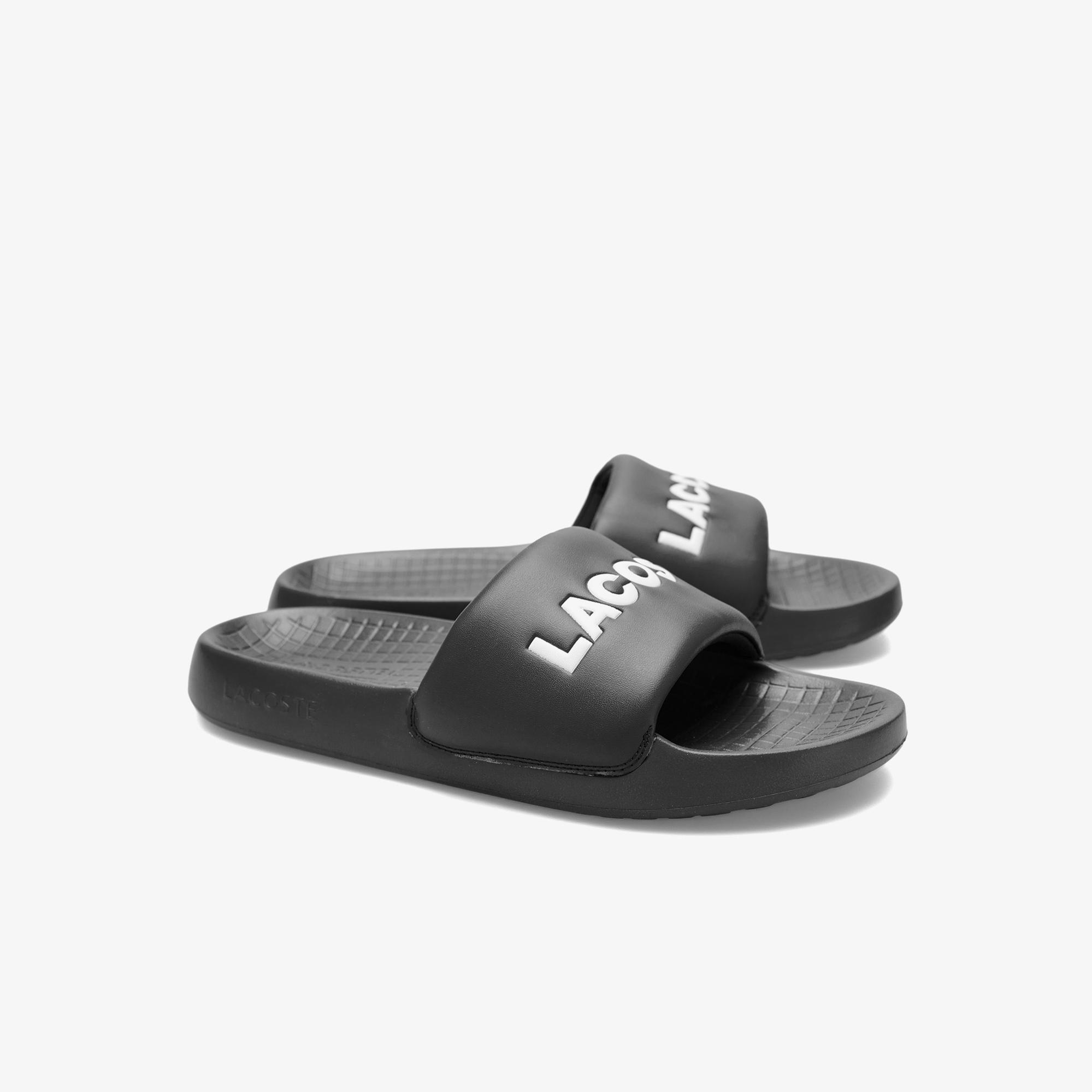 Lacoste Siyah Lacoste Serve Slide 1.0 Erkek Terlik